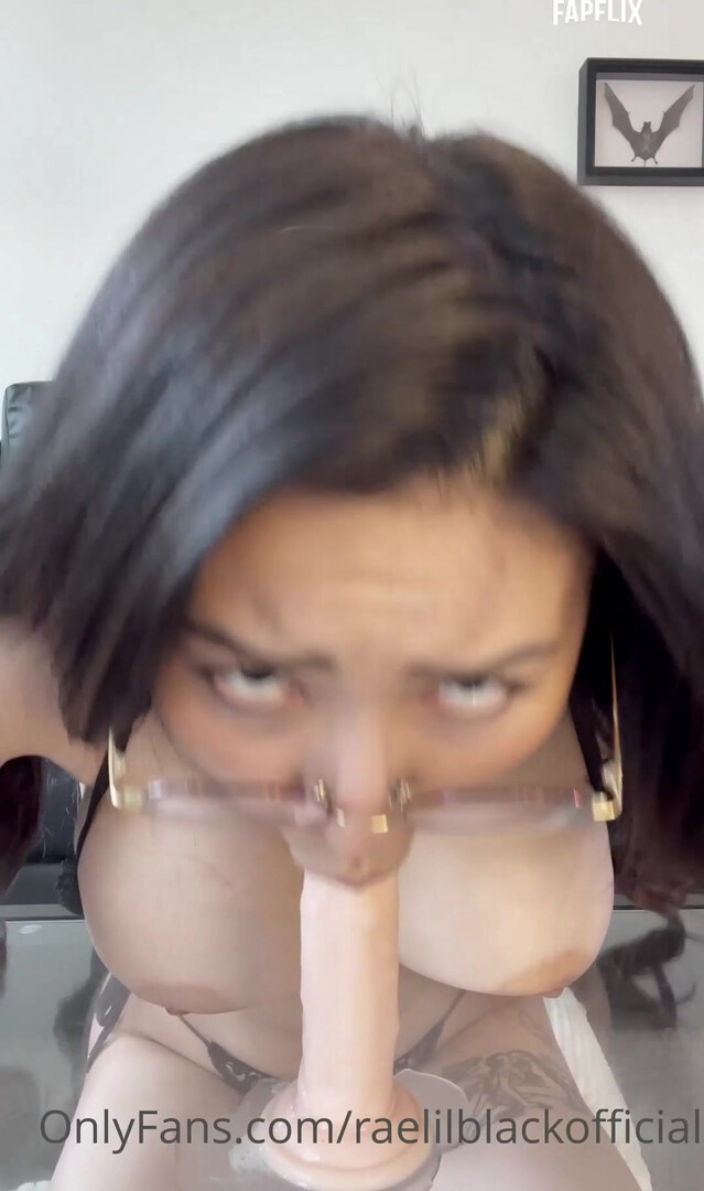 Rae Lil Black Sloppy Blowjob And Titjob - slim