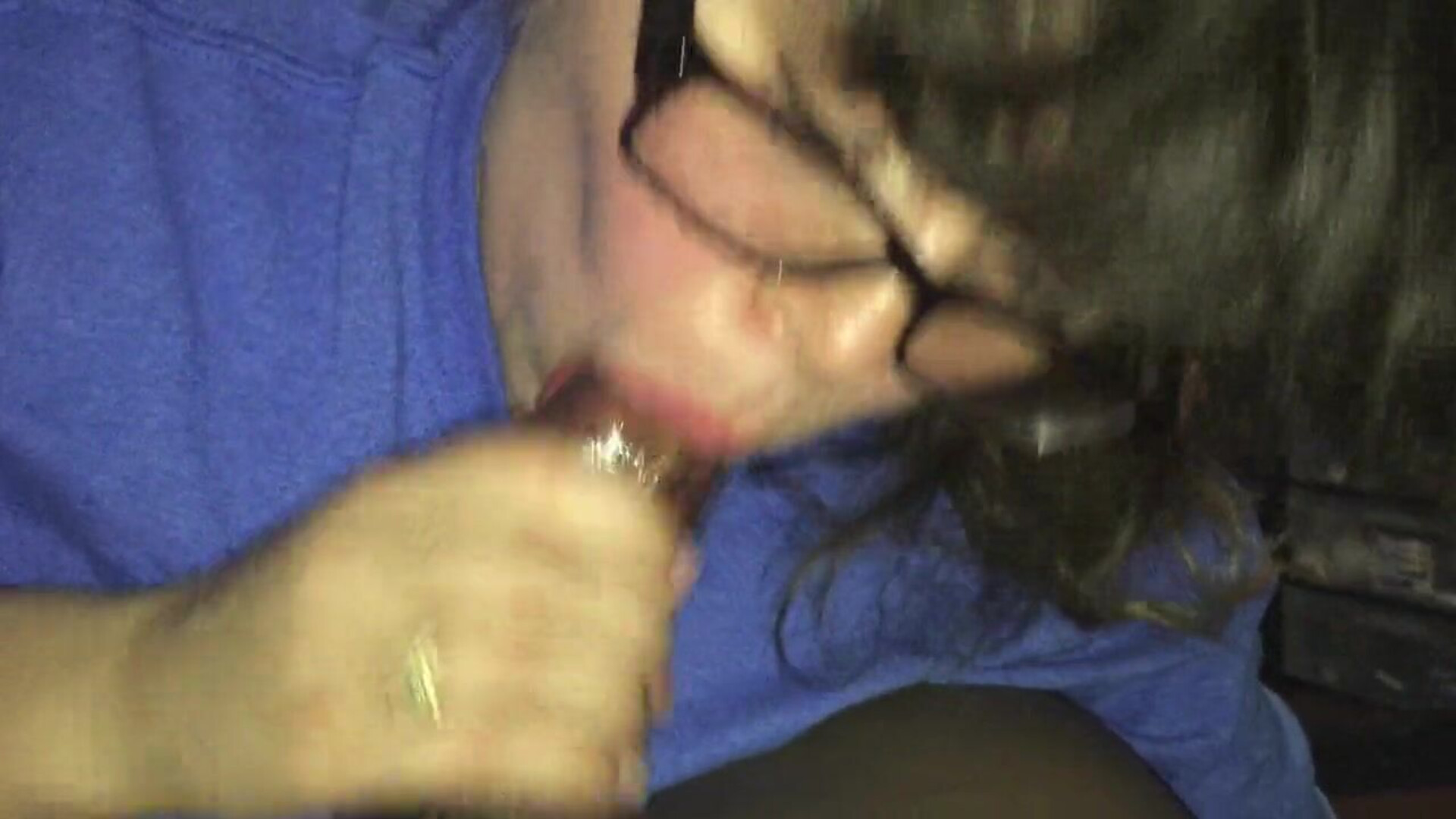 Real Homemade Interracial Blowjob 04 - interracial - hardcore - handjob