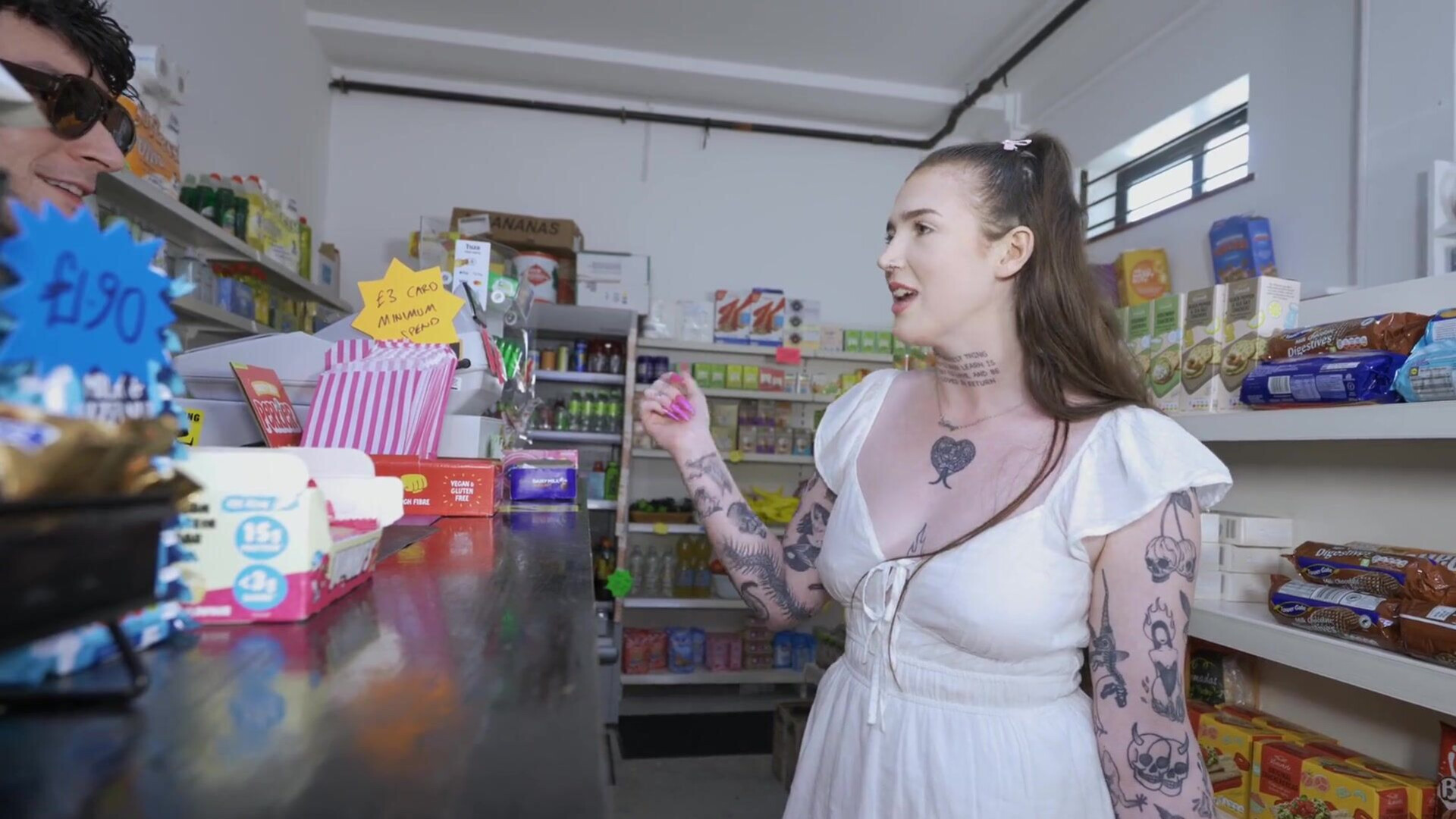 Real authentic bossman cornershop gone wild - amateur - blowjob - public - big tits - brunette - hd porn - 1080p - big ass - pornstar - sex