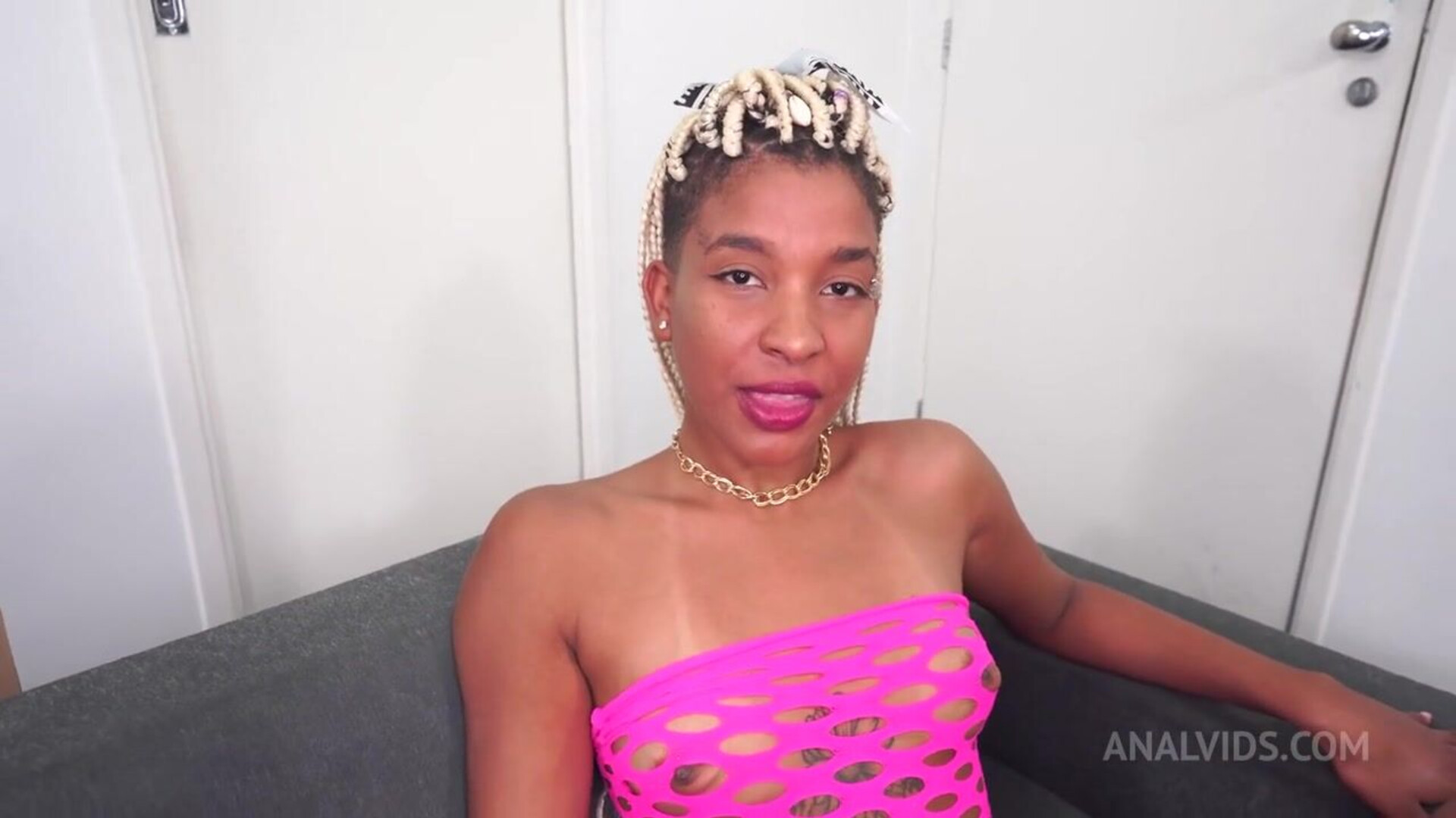 Rebeca Nubian Brazilian Ebony First Double Anal Penetration By Huge Cocks - rebecanubian - 2on1 - mmf threesome - atm - a2m - dp - doublepenetration - dap - doubleanalpenetration - gonzo