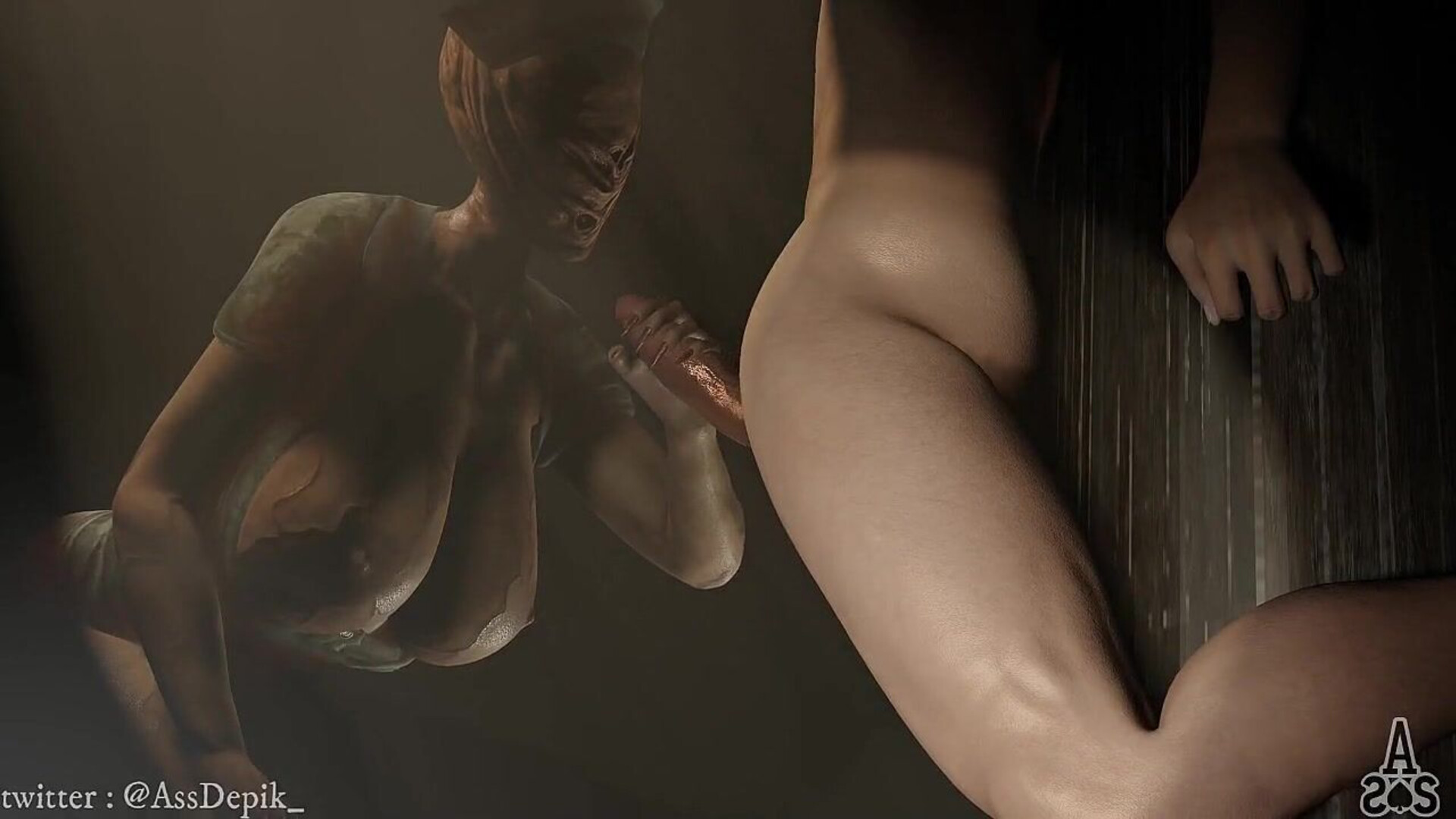 Silent Hill Nurses - animated - silent hill