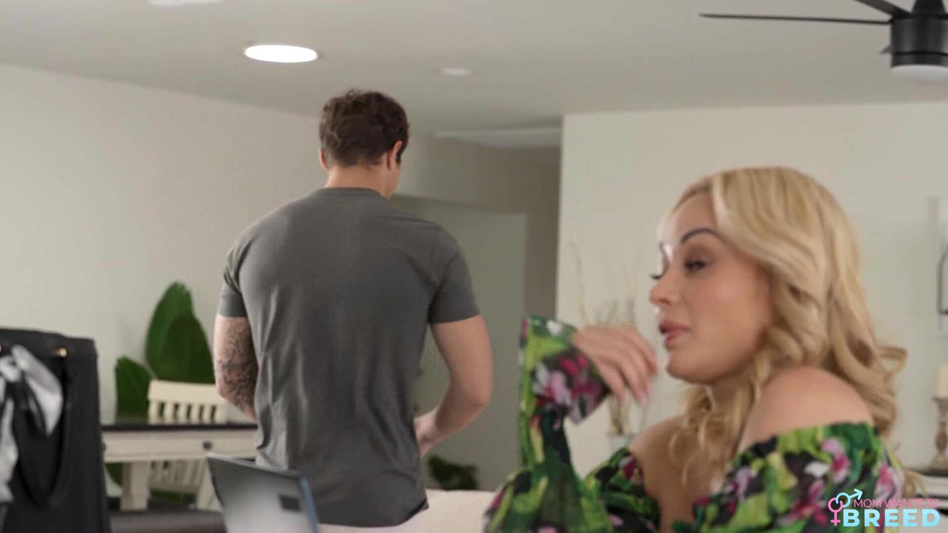 Stepmom can i give you a creampie while you watching TV - milf - wife - housewife - big tits - big boobs - creampie - mom - son - stepmom - stepson