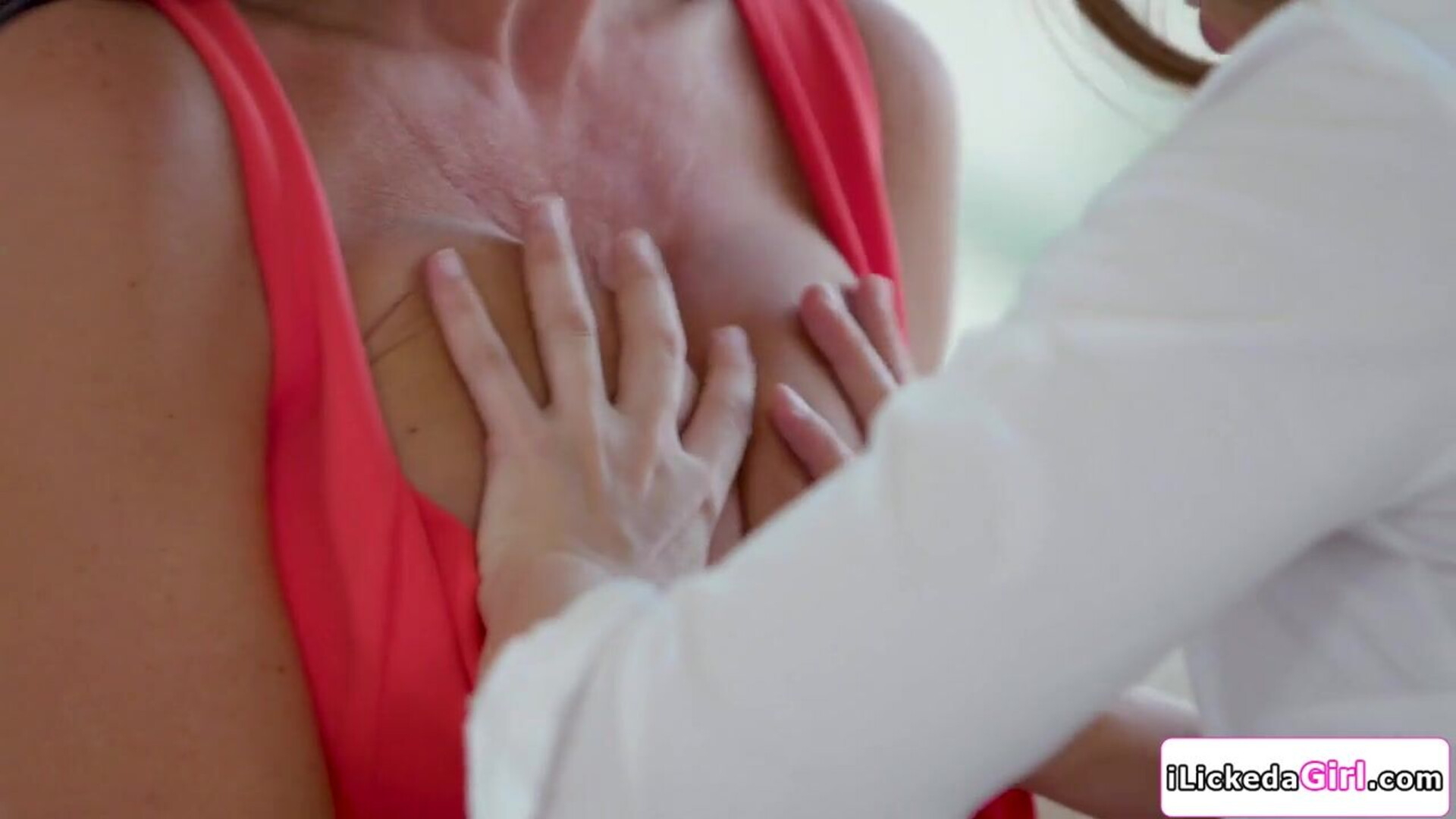 Stepmom showing me what dovefucking is - lesbian - stepmom - stepdaughter - dovefucking - facesitting - old and young - big tits - milf - teen - family