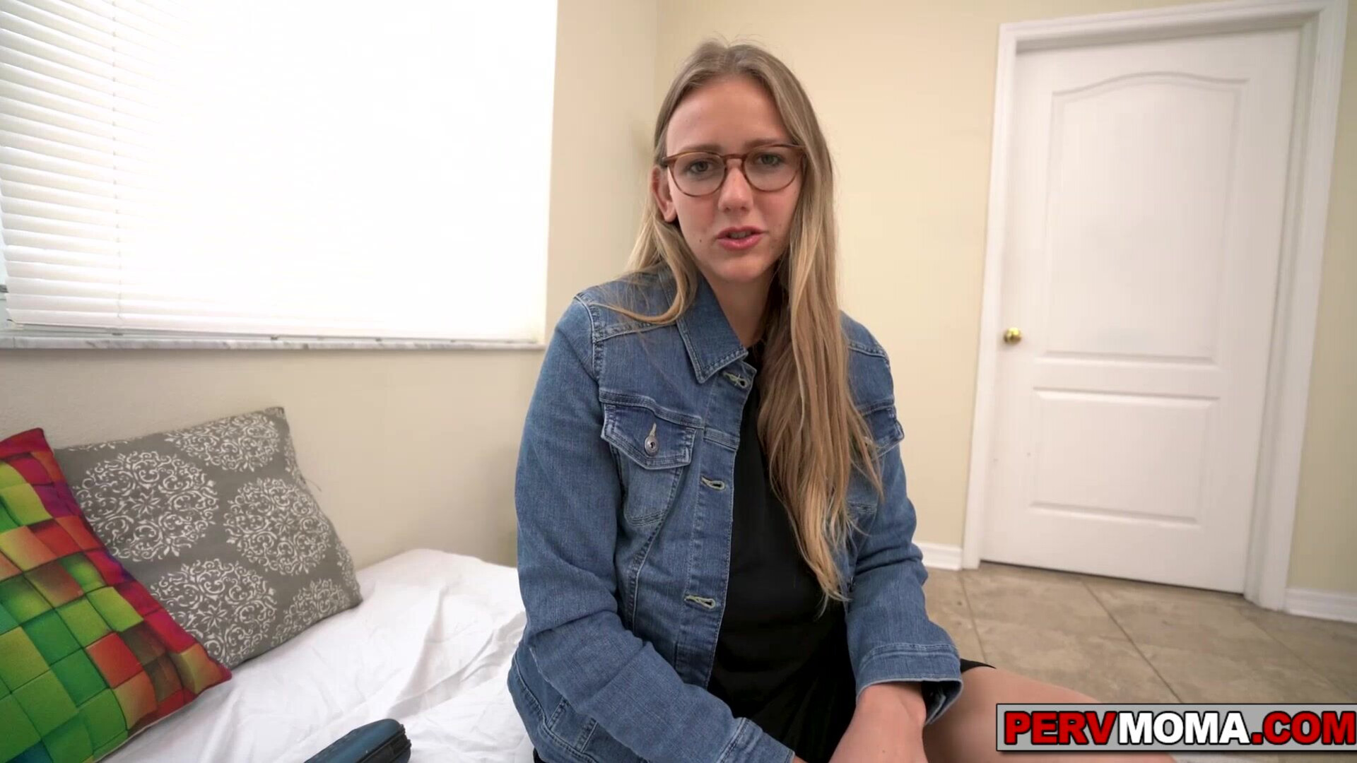 Stepson getting blowjob from Alyssia Vera - pervmom - milf - stepmom - stepson - teen - big tits - brunette - pussy - fingering - blowjob