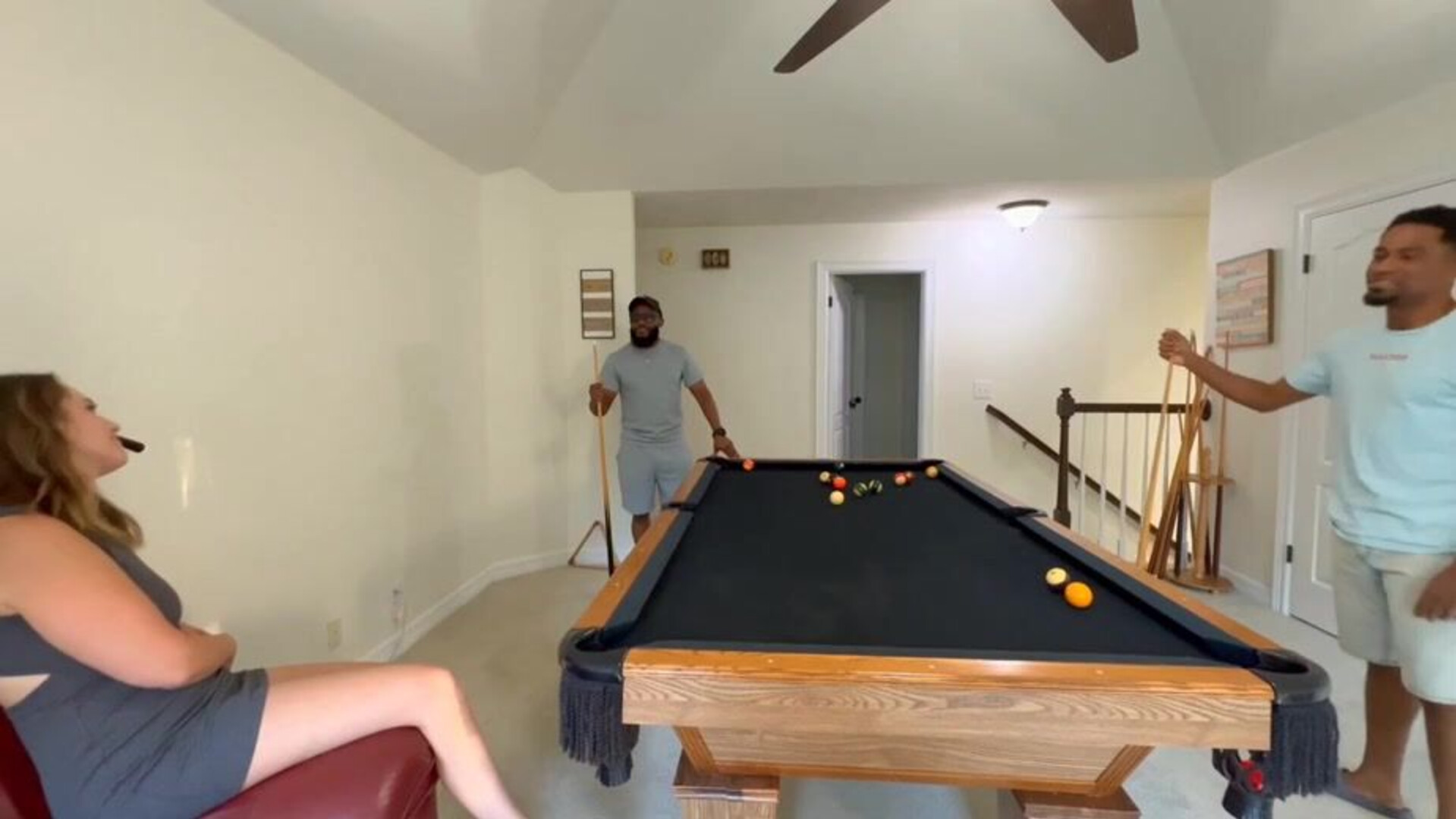 Sucks And Fucks Big Black Dick - big ass - big tits - blowjob - sex - fuck