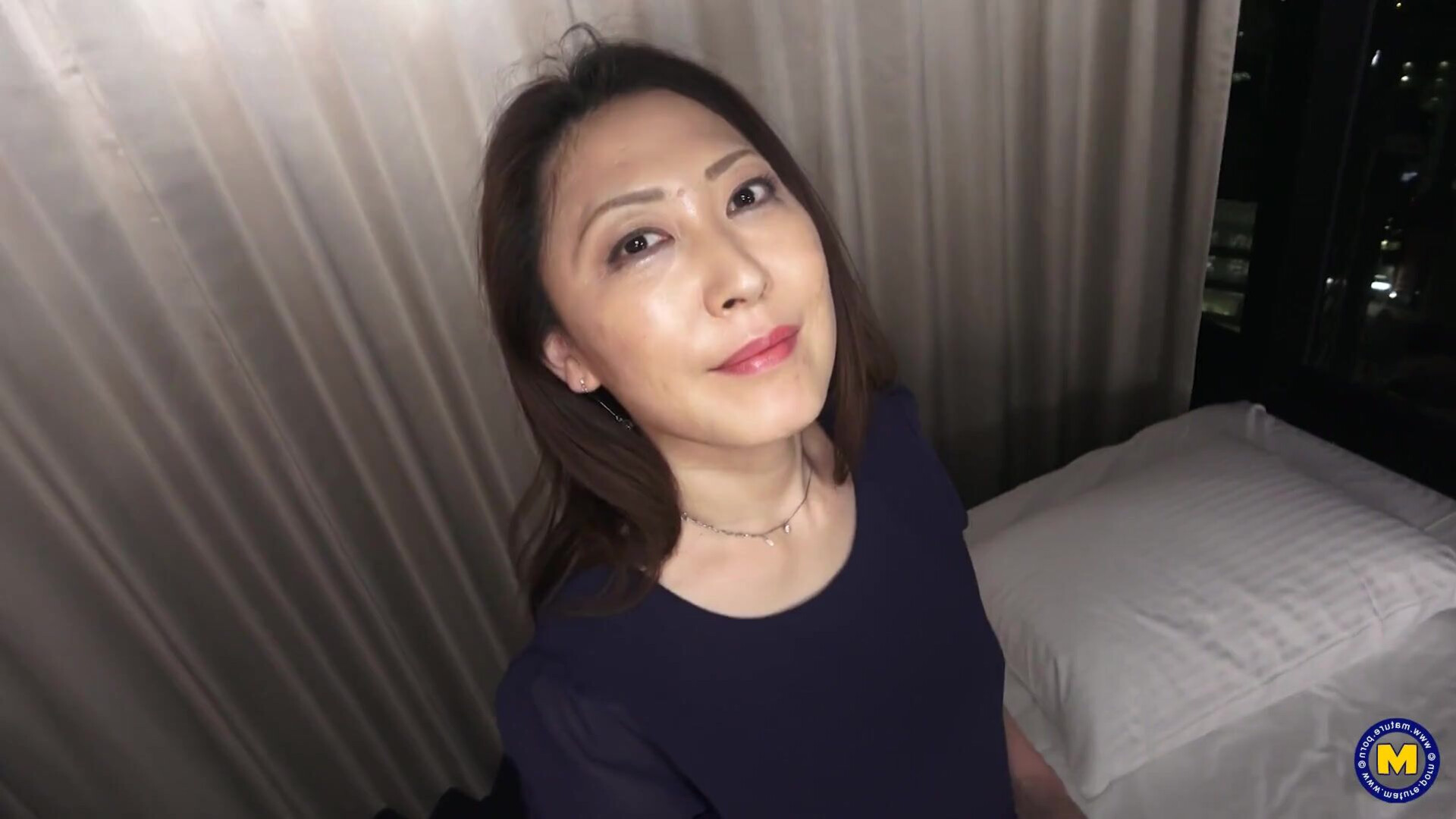 The attractive Japanese stepmother, Ayono Nishi, is intimately involved with her step - asian - blowjob - hairy - hardcore - japanese - creampie - cougar - 69 - titty fucking - taboo