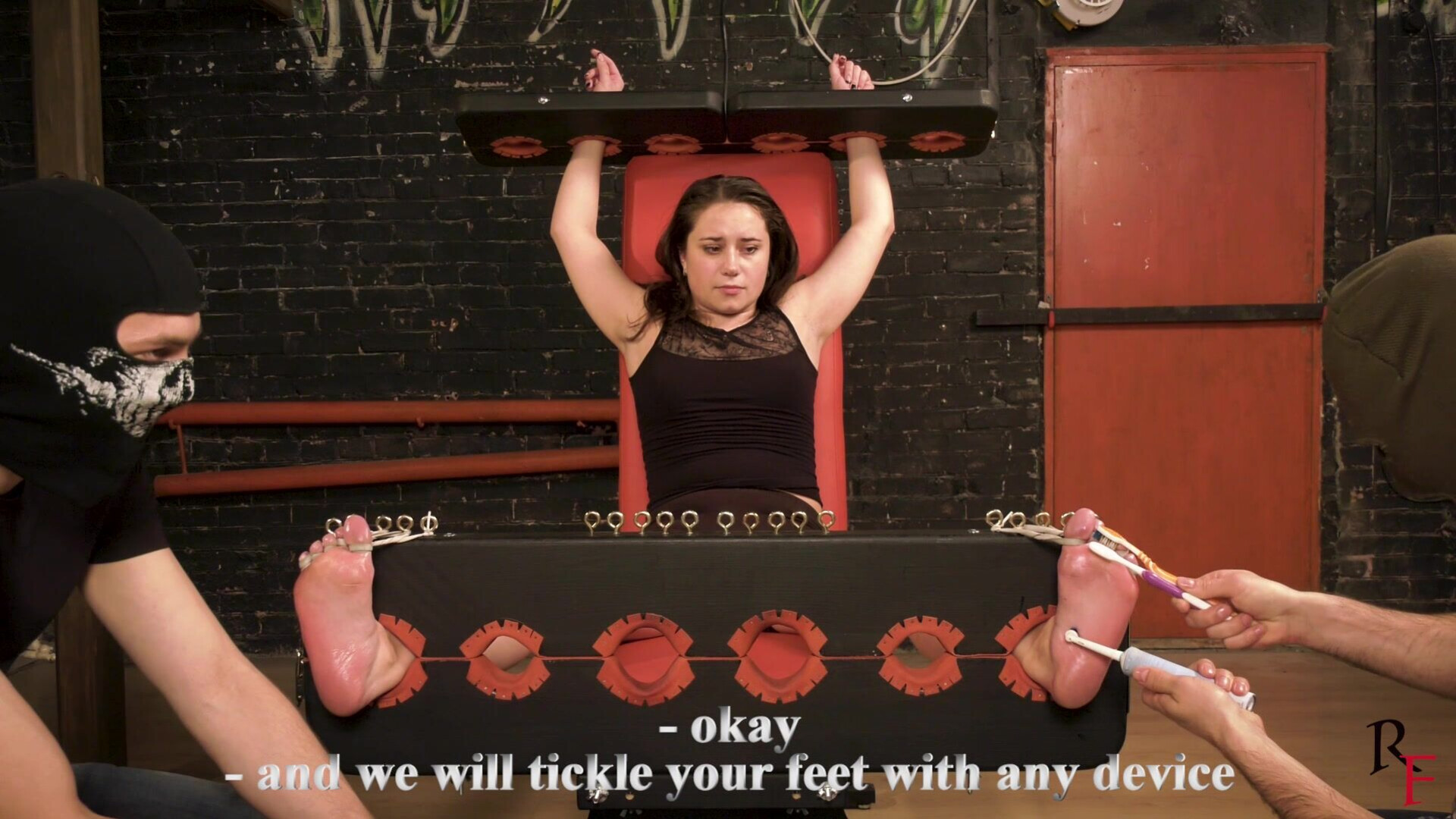 TickleTherapy Tonya Goes Crazy Tickle Hell For Girl With Sensitive Feet - fetish - russian - teen