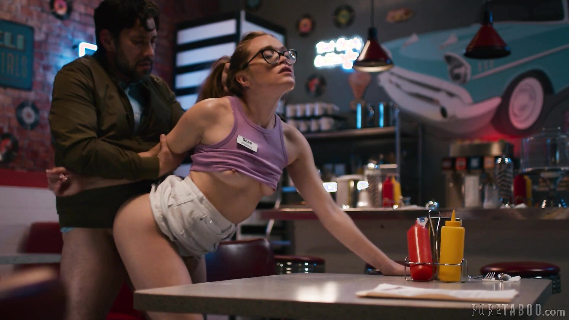 Katie Kush - Saving The Family Business - PureTaboo - PureTaboo - brunette - natural tits - blowjob - spanking - rimming - big dick - deepthroat