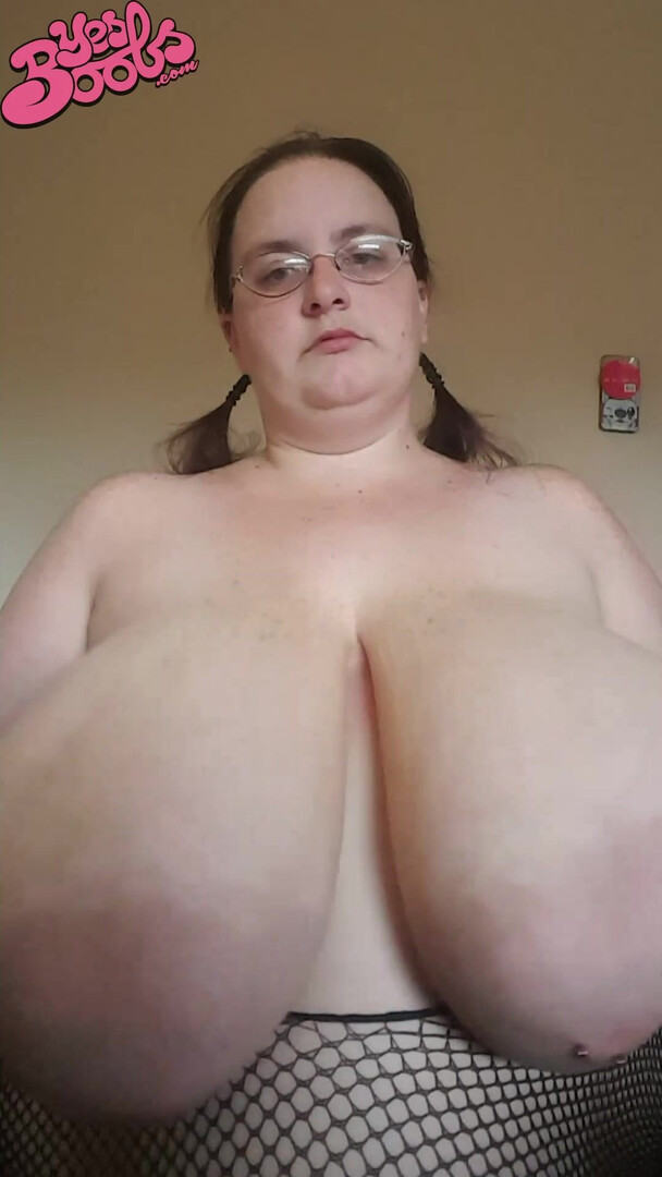 Alyson Galen Blue Bra Clapping Huge Boobs - solo - bbw - amateur