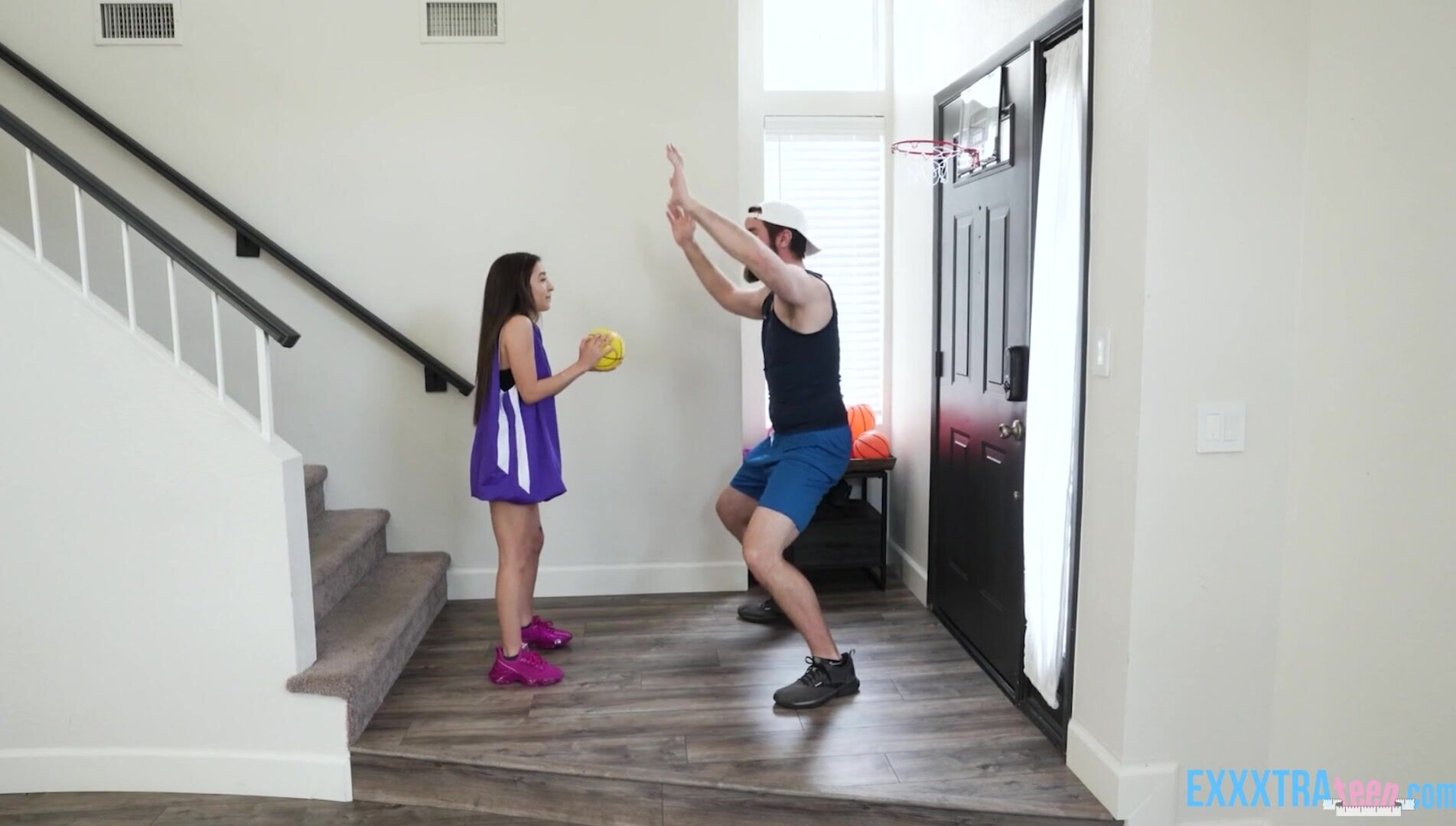 Amber Summer and Chris Epic fucking at home - cute - cute little butts - deepthroat - doggystyle - face fucking - facial - fingering - fondling - gagging - hair pulling