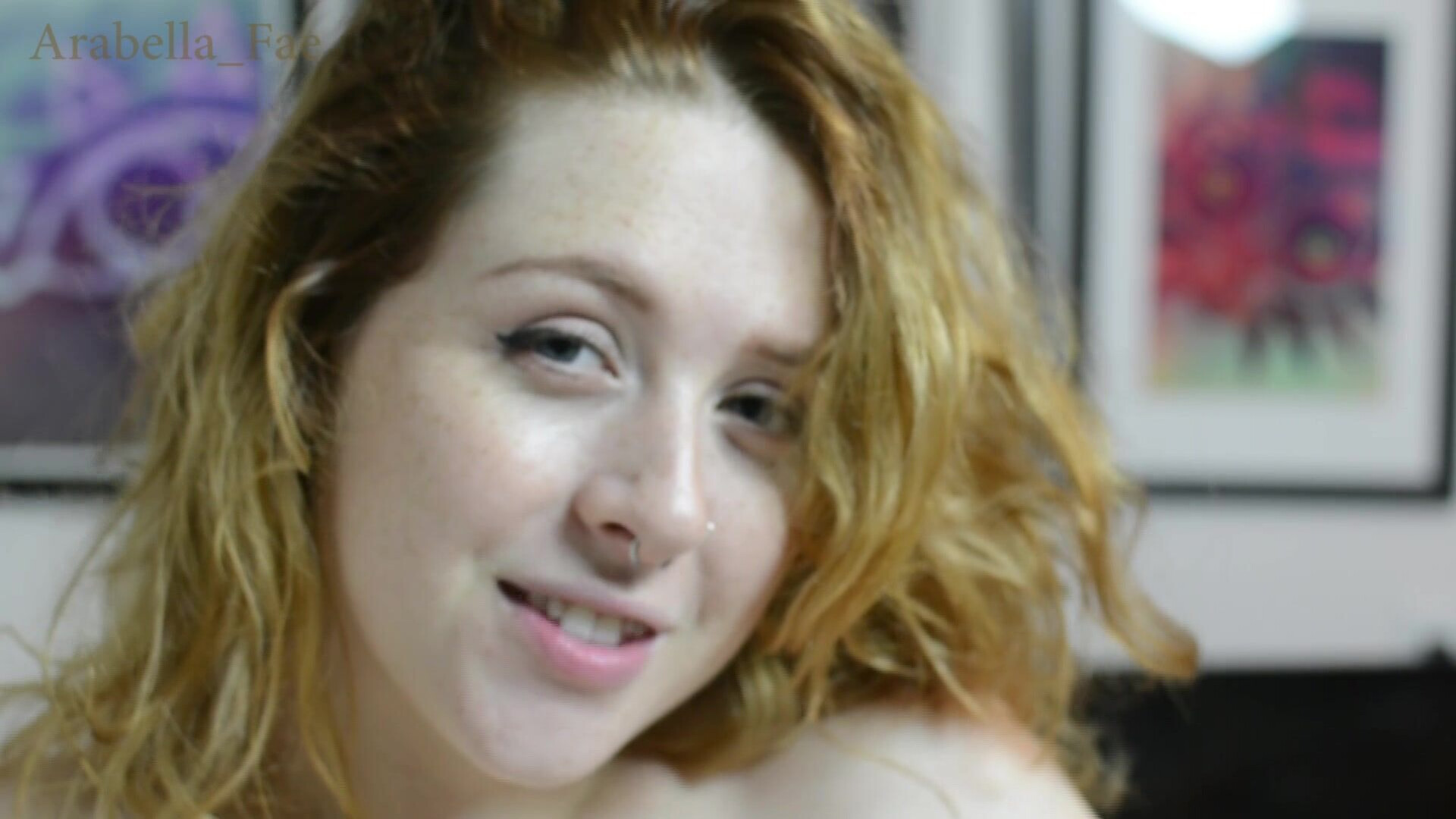 Arabella Fae Fuck Me st Fuck Machine Experience - masturbation - small tits - teen