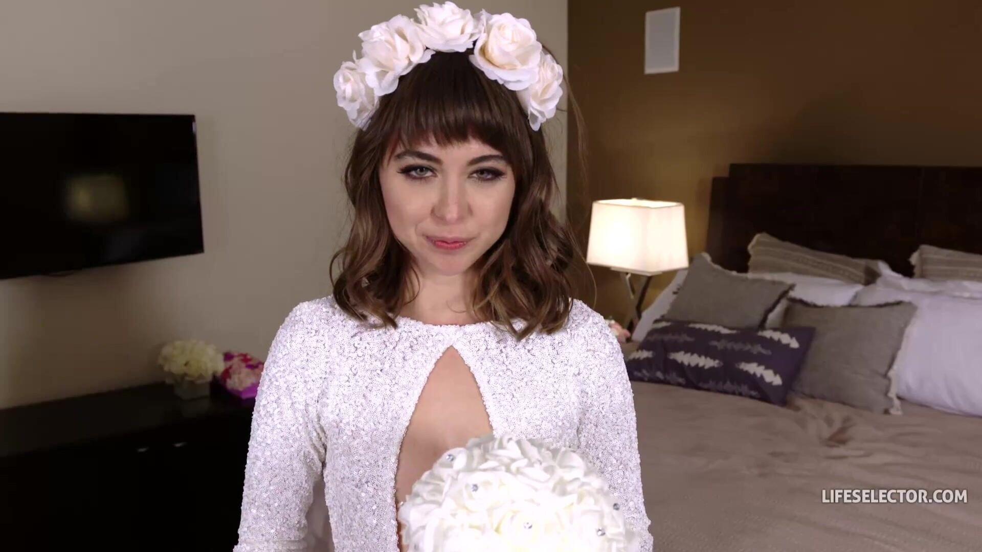 Athena Faris, Casey Calvert, Riley Reid Wedding Weekend with Riley Reid & Bridesmai - athena faris - casey calvert - riley reid - lifeselector - wedding - weekend - with - riley - reid - &