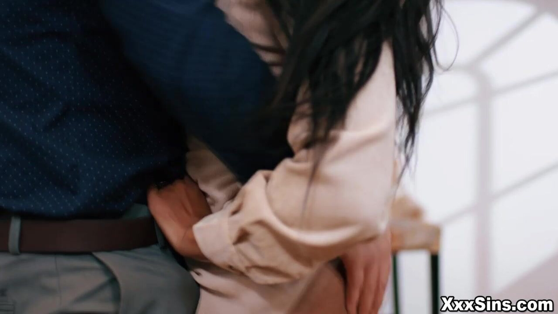Cali fucks in multiple positions - natural tits - fingering - tattoos - interracial - blowjob - deepthroat - lingerie - original series - cheating - almost caught