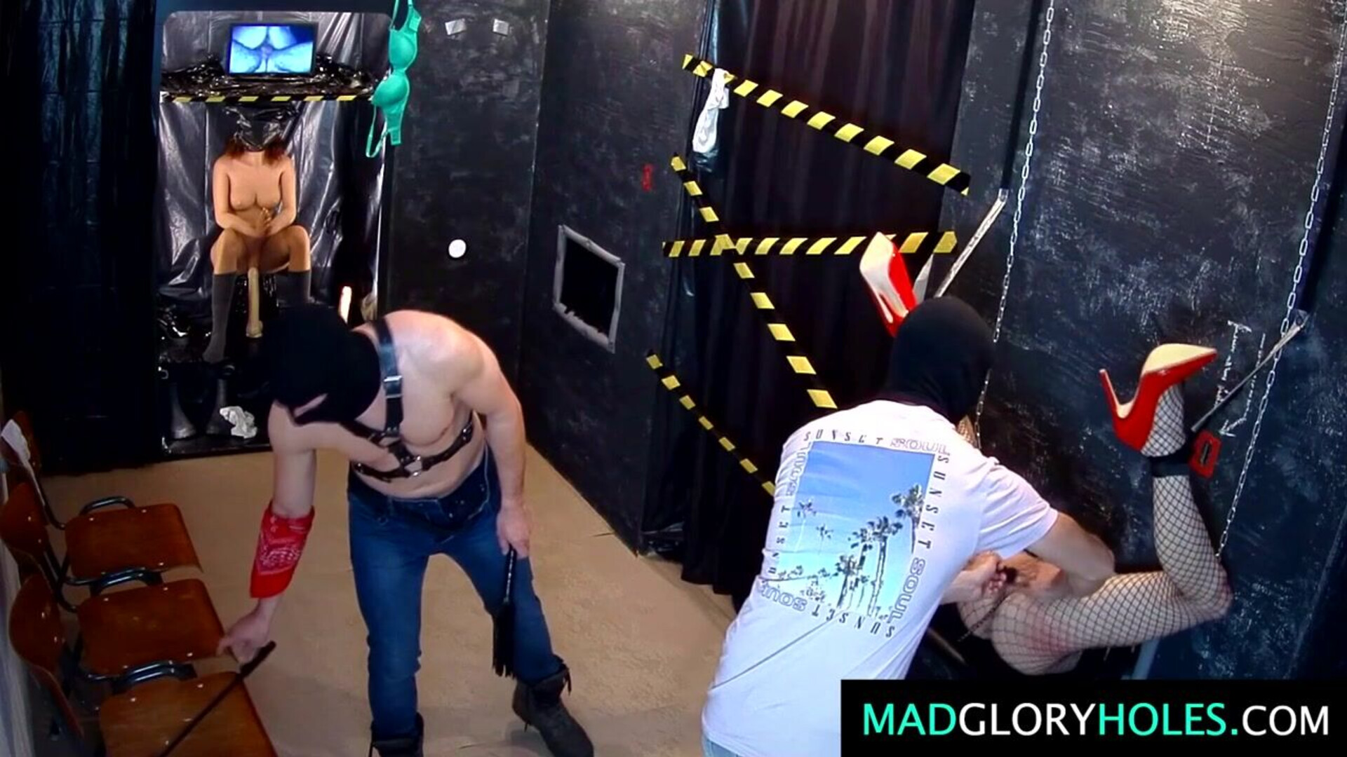 Czech Amateur Glory Hole Dark Hour - gloryholes - gangbang - reality - party - madgloryholes - brunette - czech - fetish - glory hole - milf