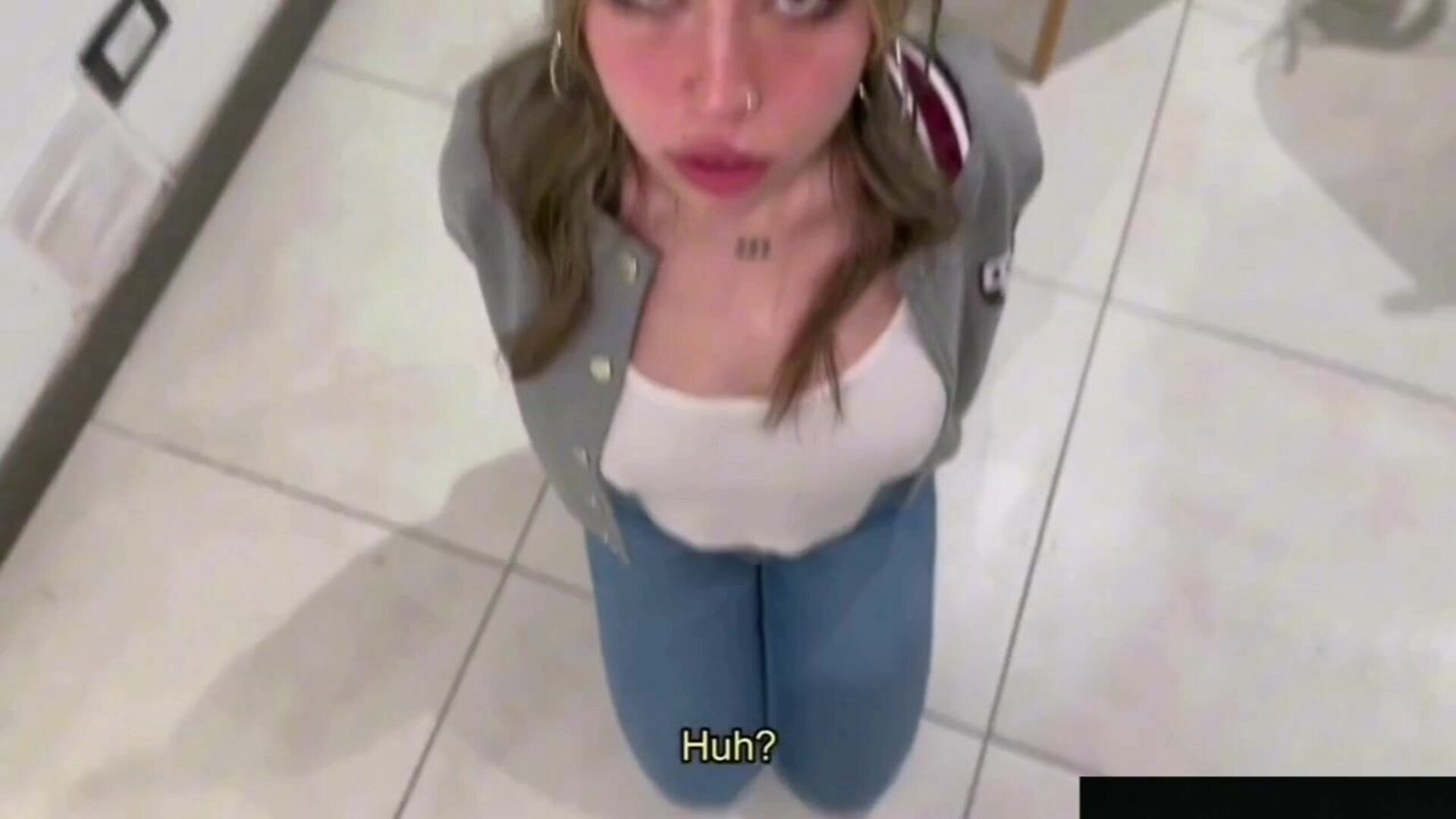 Deepthroat POV - rough blowjob - sloppy deepthroat - face fuck
