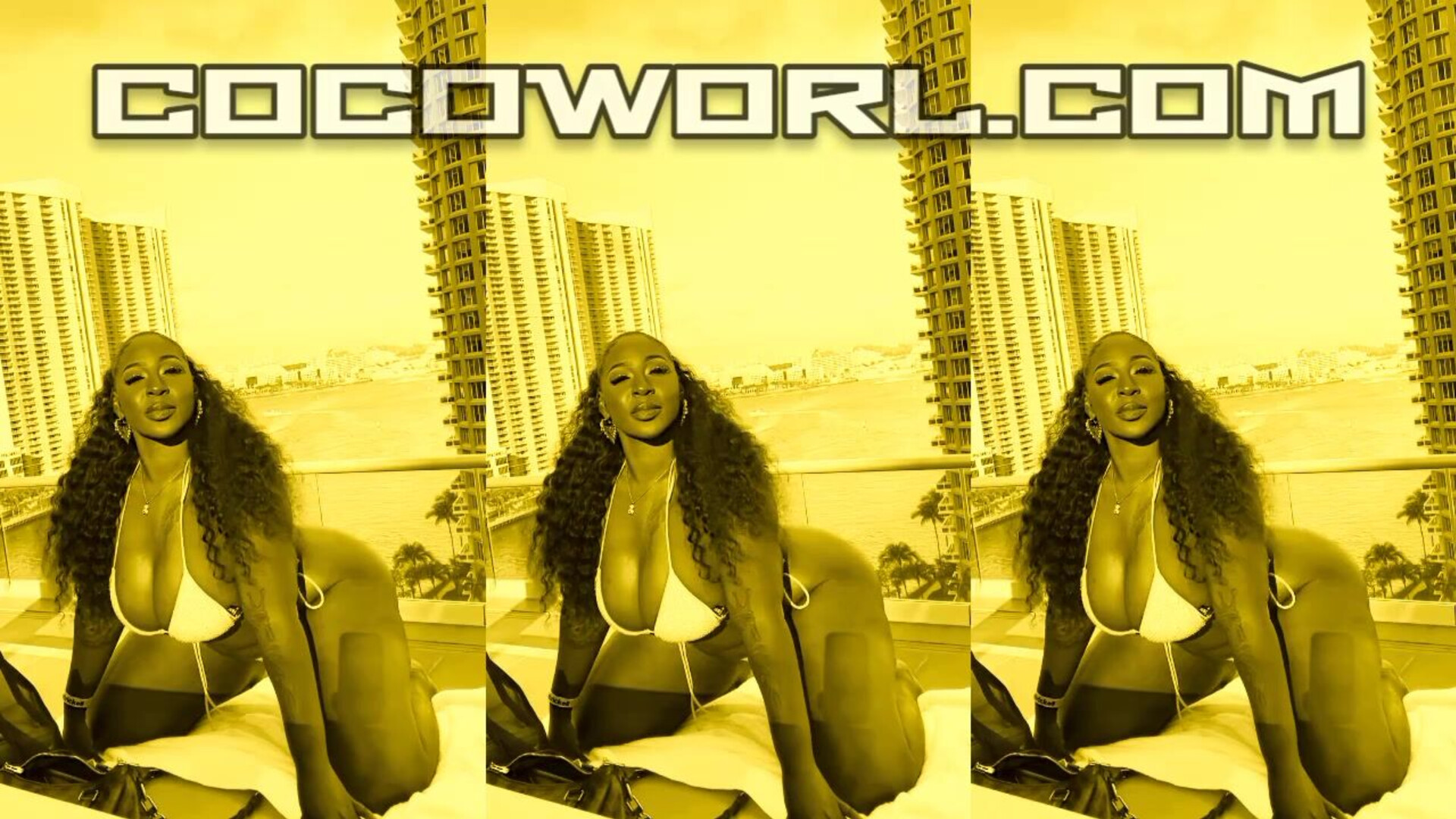Jamaican Baddie KoKo Trip To Miami 3 - ebony - interracial - pov - doggystyle - blowjob - riding - missionary - cum on ass - couch - thick