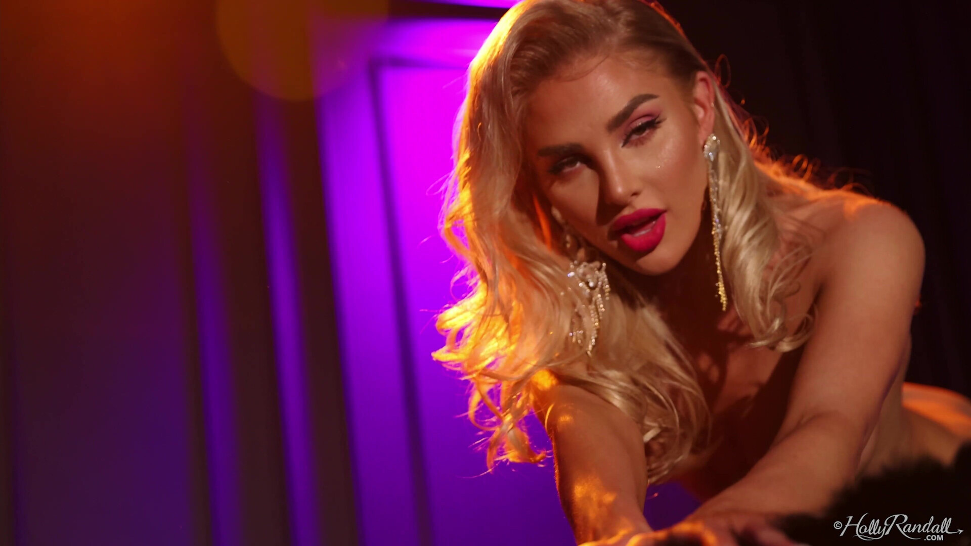 Kenzie Anne A True Bombshell in 4K - beautiful face - blondes - busty - glamour - heels - masturbation - pin-up - pornstar - shaved - striptease