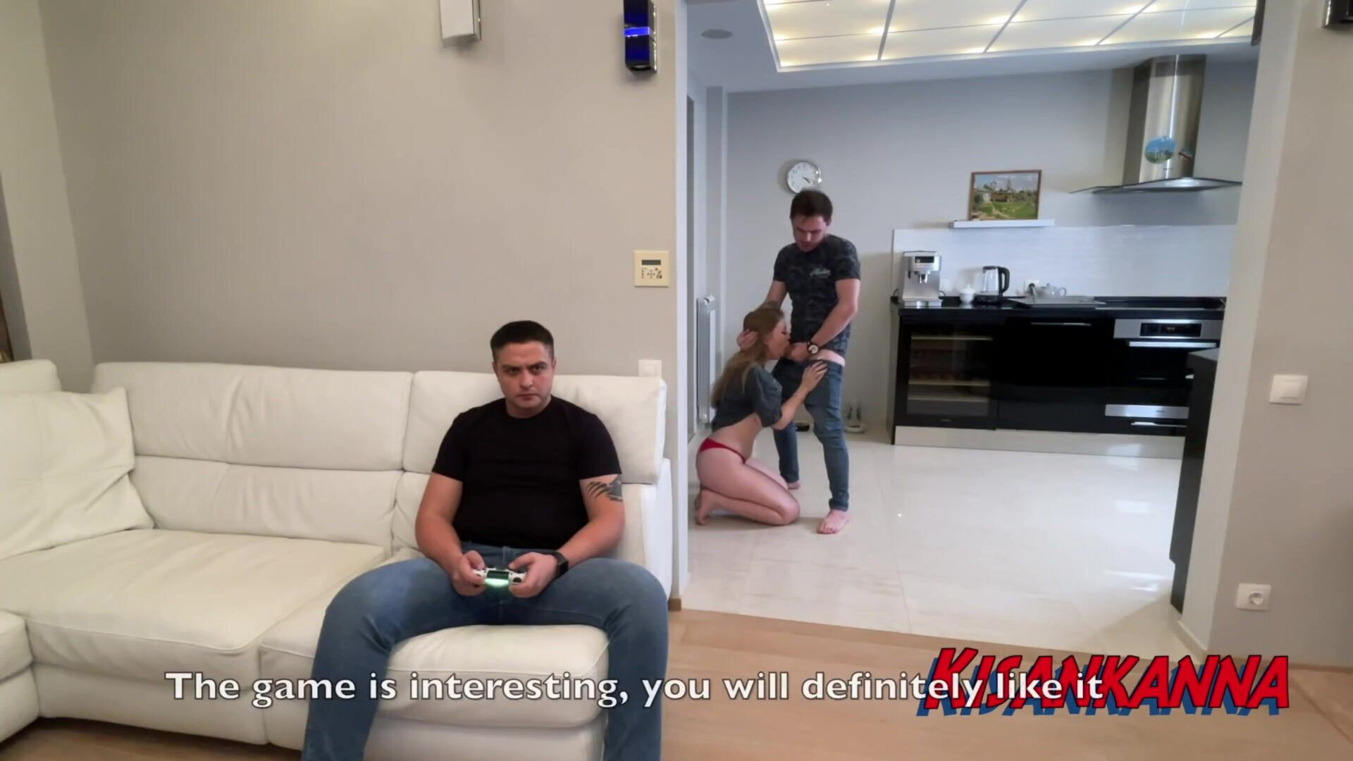 Kisankanna1 Cuckold Looks At His Wife With Another - amateur - cuckold - hardcore