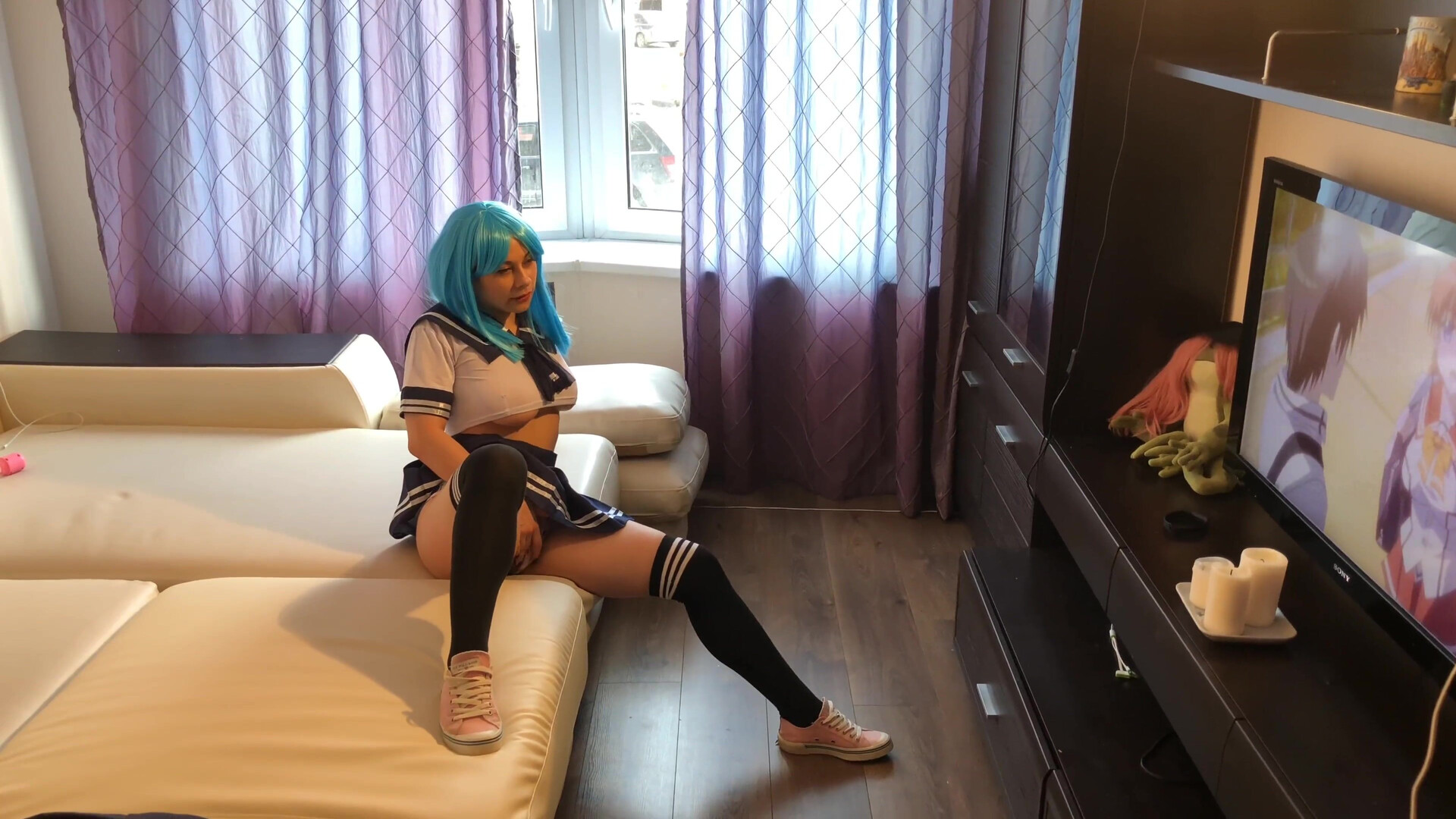 Lolly Lips Punished And Put On A Dildo Schoolgirl - russian - amateur - hardcore