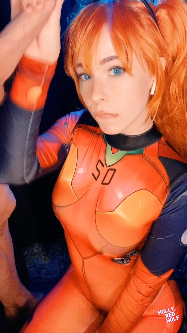 MollyRedWolf 070 Selfie Asuka Shinji Cums In Her Mouth - Russian - Amateur - Teen - milf - hardcore - blowjob - big tits - big ass - anal
