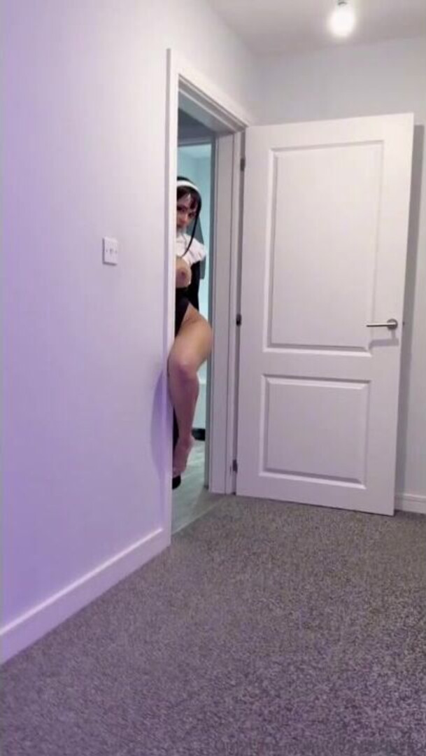 Nun Facial Cumshot - big ass - big tits - blowjob - sex - fuck