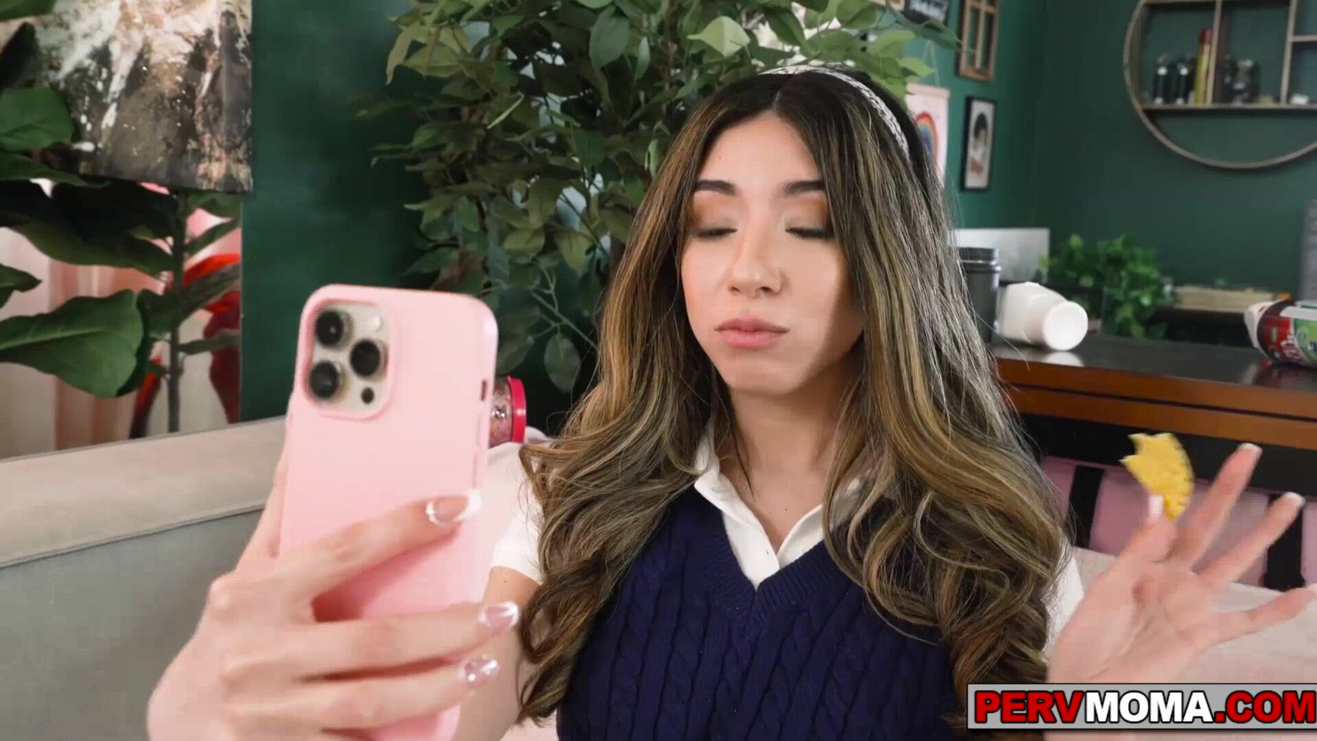 Parker and Rebel take action and call Camila out - pervmom - milf - stepmon - stepson - stepdaughter - big tits - brunette - small tits - ass - fondling