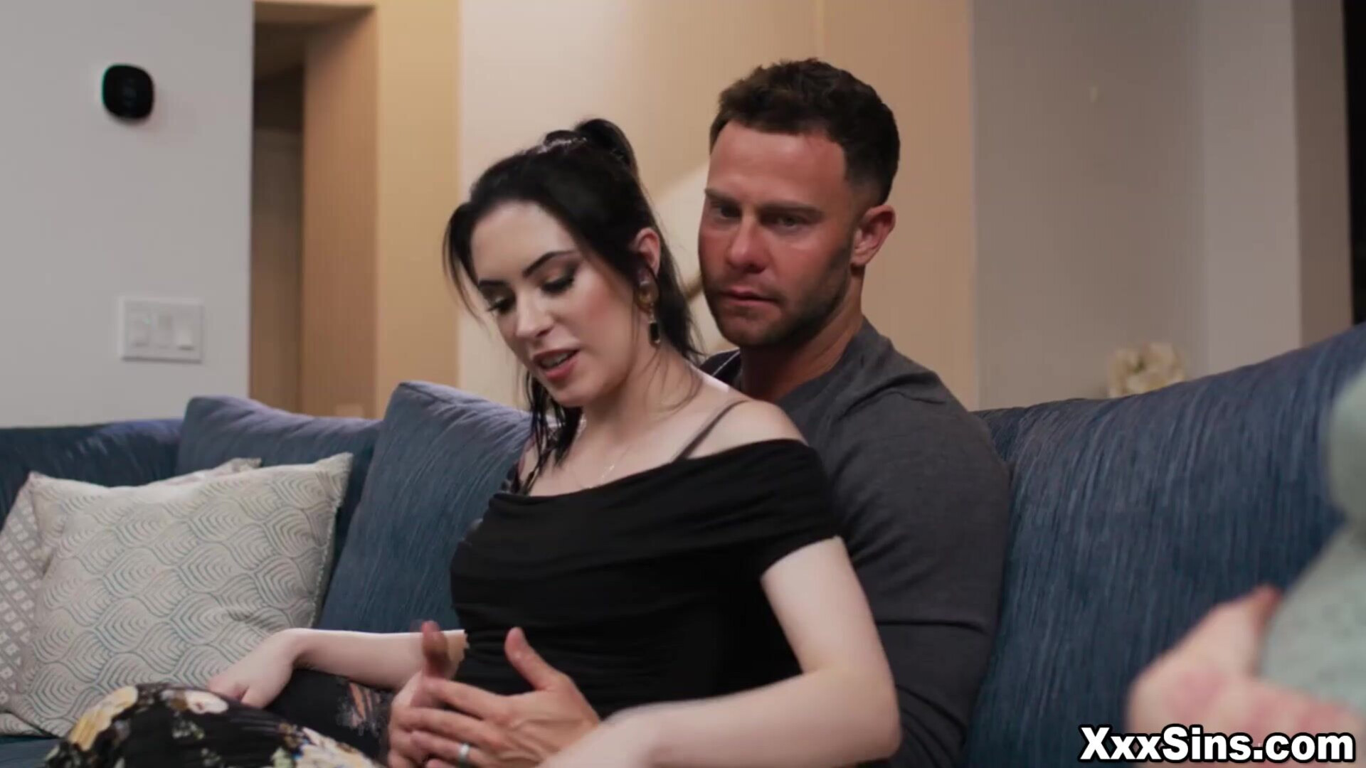 Seth lustfully bangs Anna De Ville - threesome - natural tits - 69 - facesitting - pussy to mouth - blowjob - deepthroat - big dick - ass - handjob