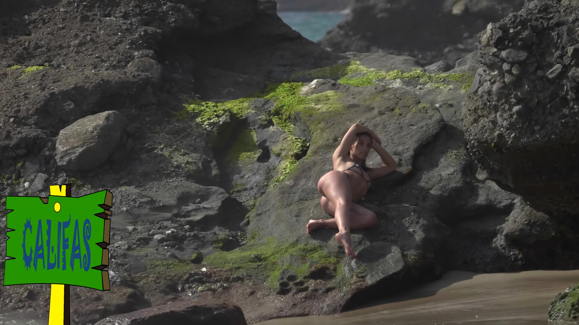 Sexy Brunette Micro Thong Spy Beach Voyeur 2160P by CALIFAS - 4k - hot model - sugar baby - micro thong - voyeur - beach - spy - spy cam