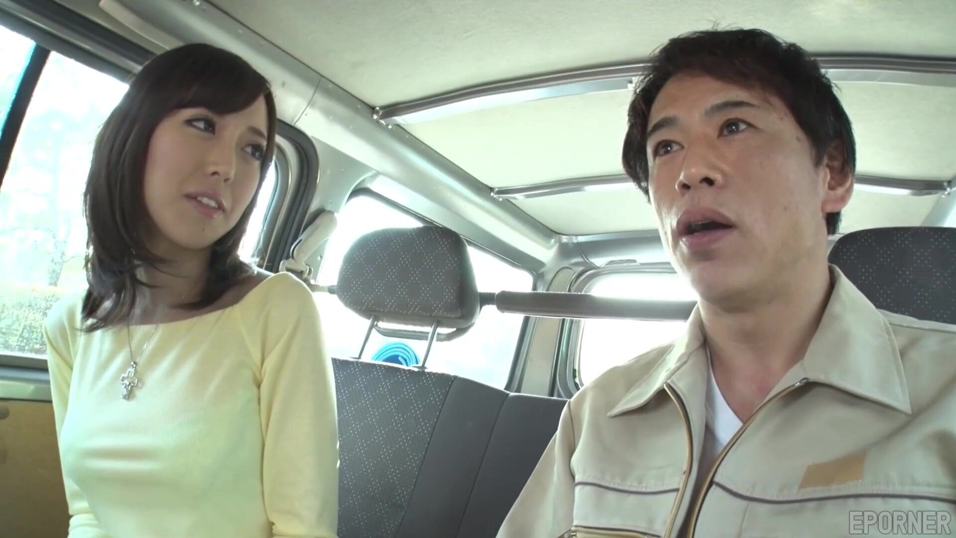 Shiori Yamate Hitchhiker Fucks With Ichiro - japanese - babe - big breasts - asian - blowjob - creampie