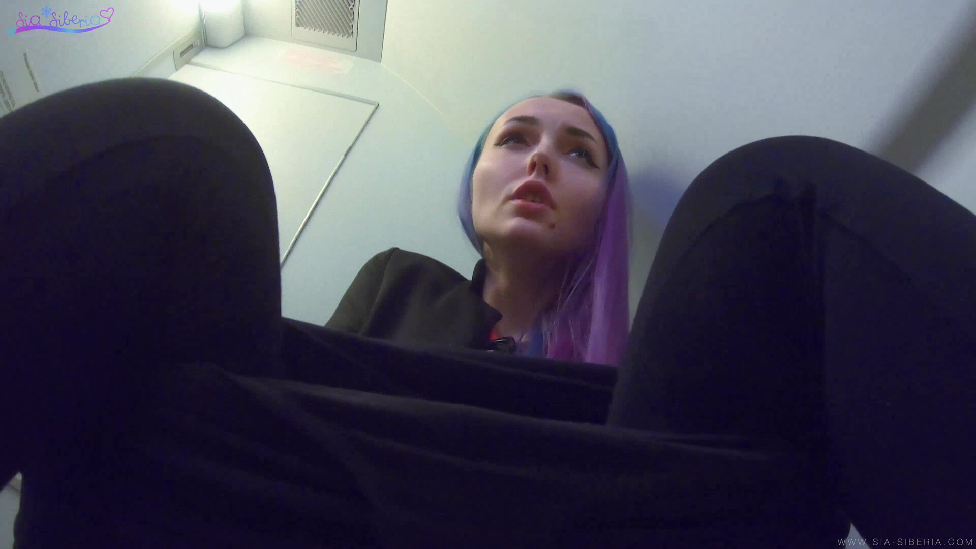 SiaSiberia Airplane Pussy Play - cosplay - teen
