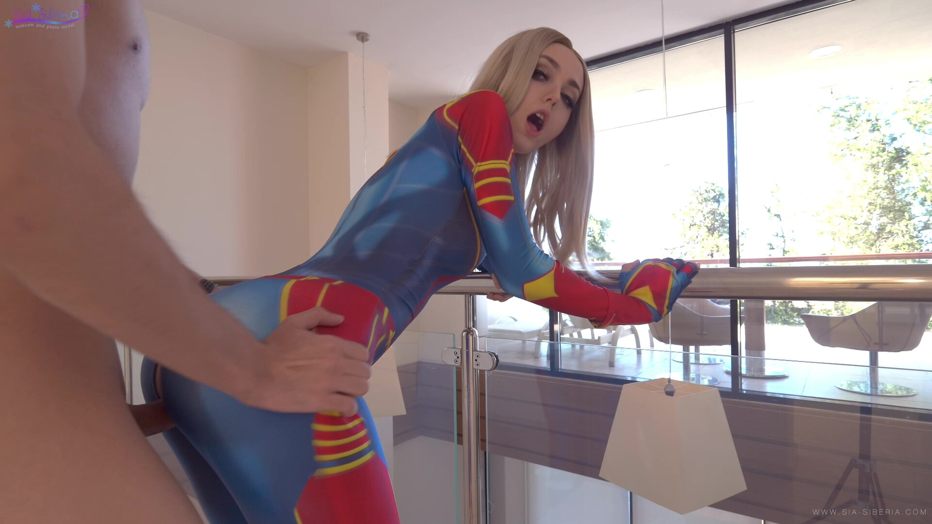 SiaSiberia Avengers Captain Marvel Fucks W Man - cosplay - teen