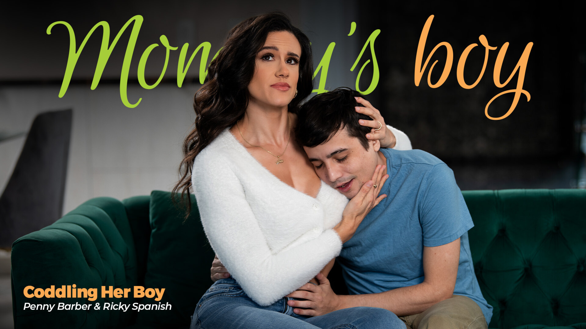 Stepmom Coddling Her Boy - milf - mom - son - stepmom - stepson - big tits - big boobs - cumshot - facial