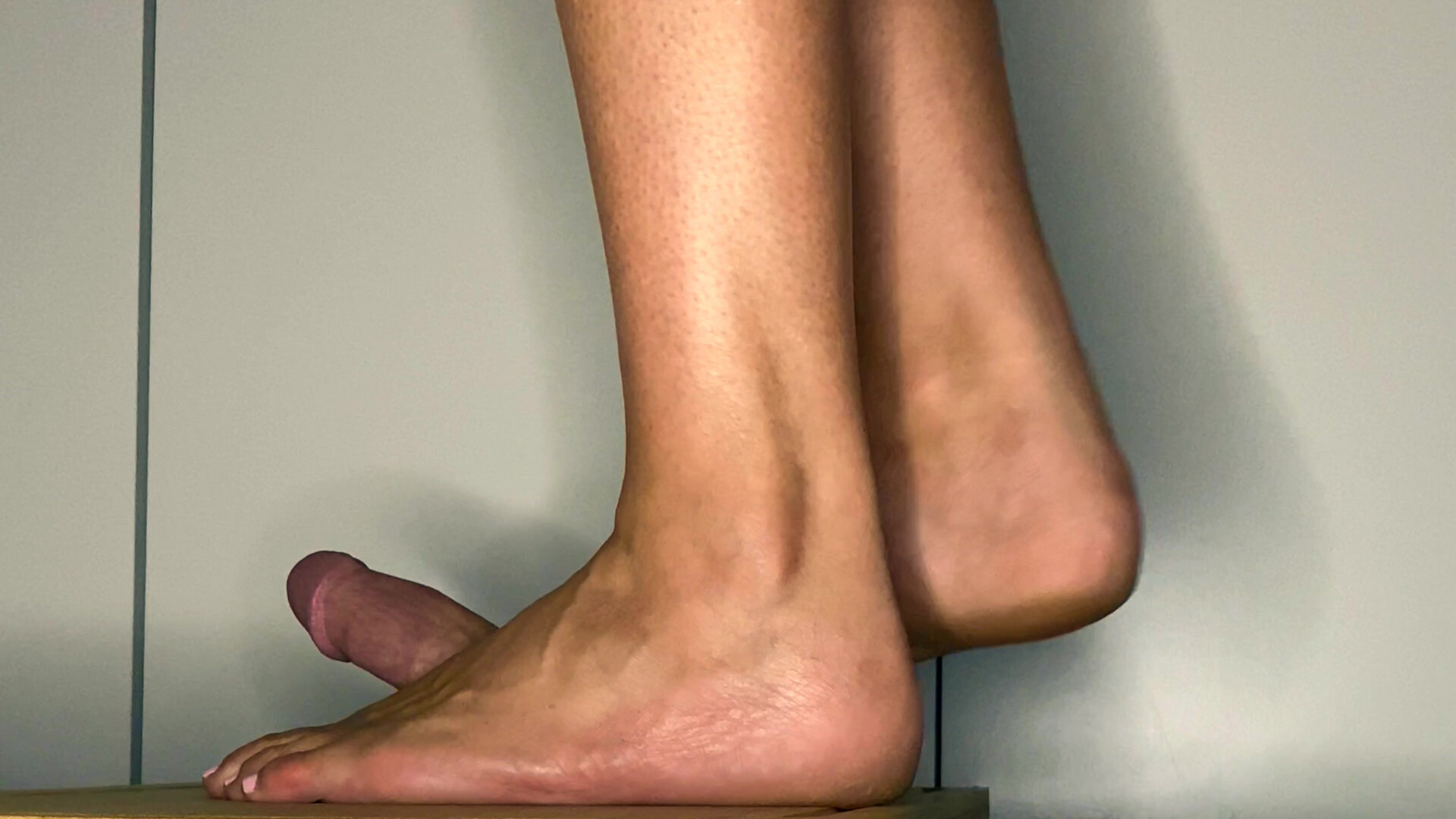 The Mean Cowgirls Stomp the Cum Out No Hands with my Pink Toenail - 4k - the mean cowgirls - foot fetish - footjob - sexy feet - cbt - trample - cockbox - cock crush - cum on feet
