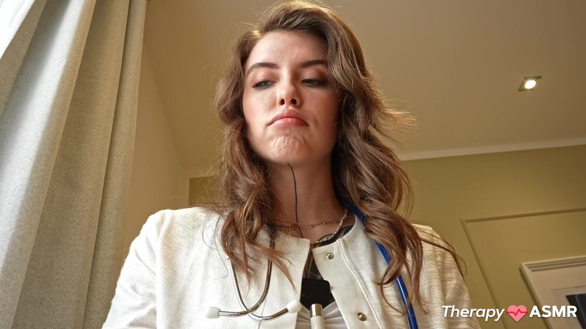 TherapyASMR Pregnant Molly - asmr porn - pov - lesbians - brunette - redhead - teen - shaved - oil - tattoo - beauty