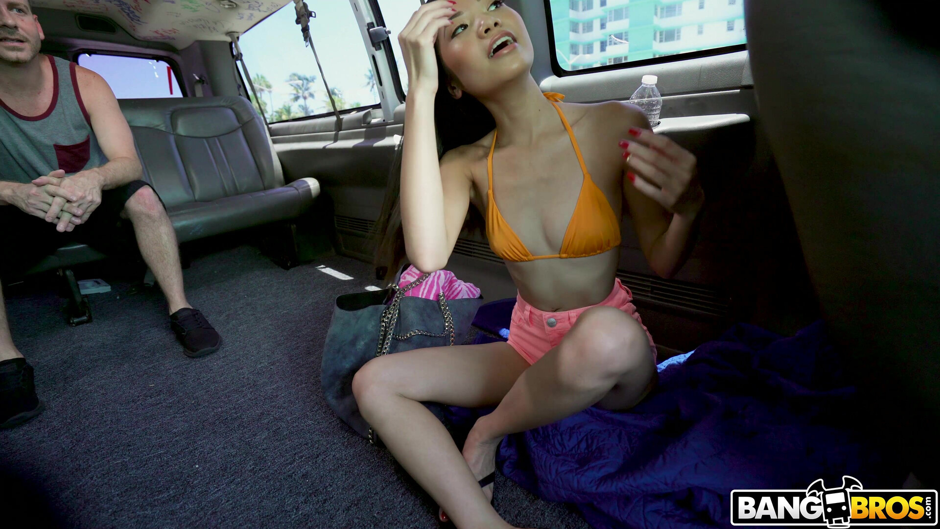 Vina Sky Tiny Asian Pussy Stretched on The Bus in 4k - 4k - asian - teen