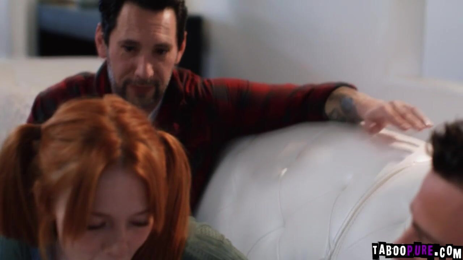 adi Collins got set up with Seth Gamble and Tmmy Pistol - redhead - threesome - anal - small tits - fingering - teen - squirt - petite - family roleplay - facial
