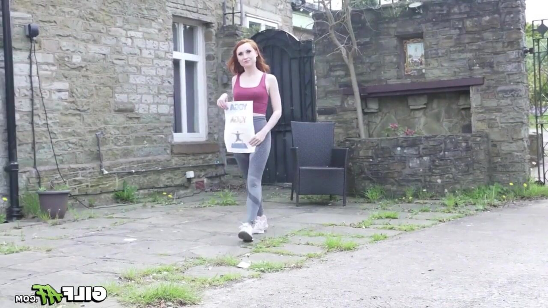 the yoga gilf lily - blowjob - redhead - milf - doggy style - yoga - big ass - couple - riding - missionary - hottest