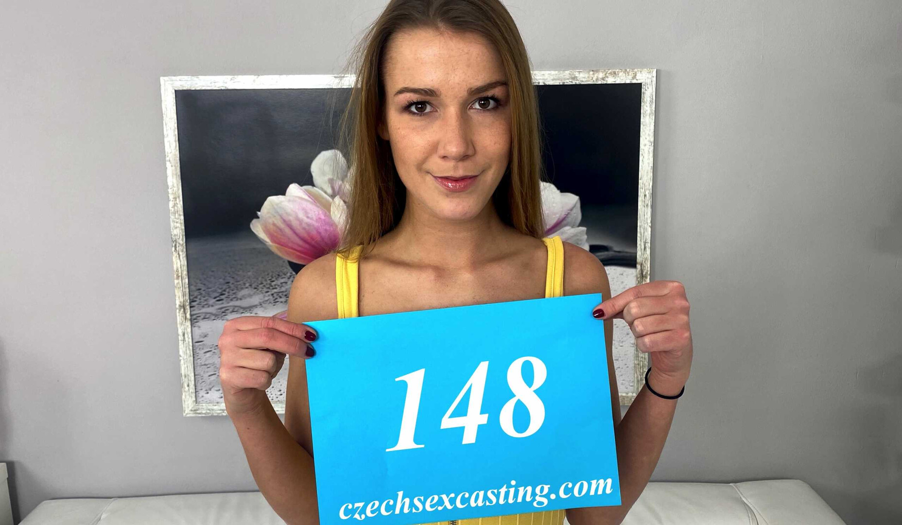 Alexis Crystal Amazing brunette at porn casting - sex - porn