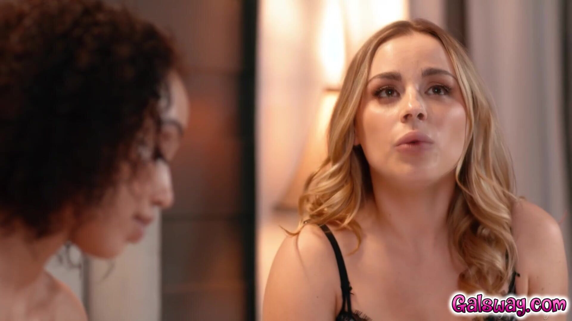 Alexis Tae admits to having an attraction to Anna - girlsway - blonde - natural tits - small tits - 69 - tattoos - tribbing - interracial - ass - lesbian