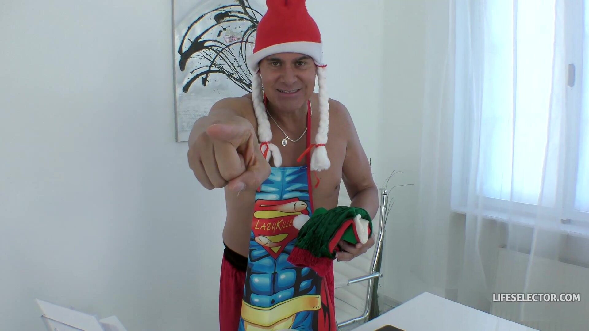 Christina Shine Becoming Bad Santa - christina shine - lifeselector - becoming - bad - santa - pov - anal - blonde - big tits - hungarian