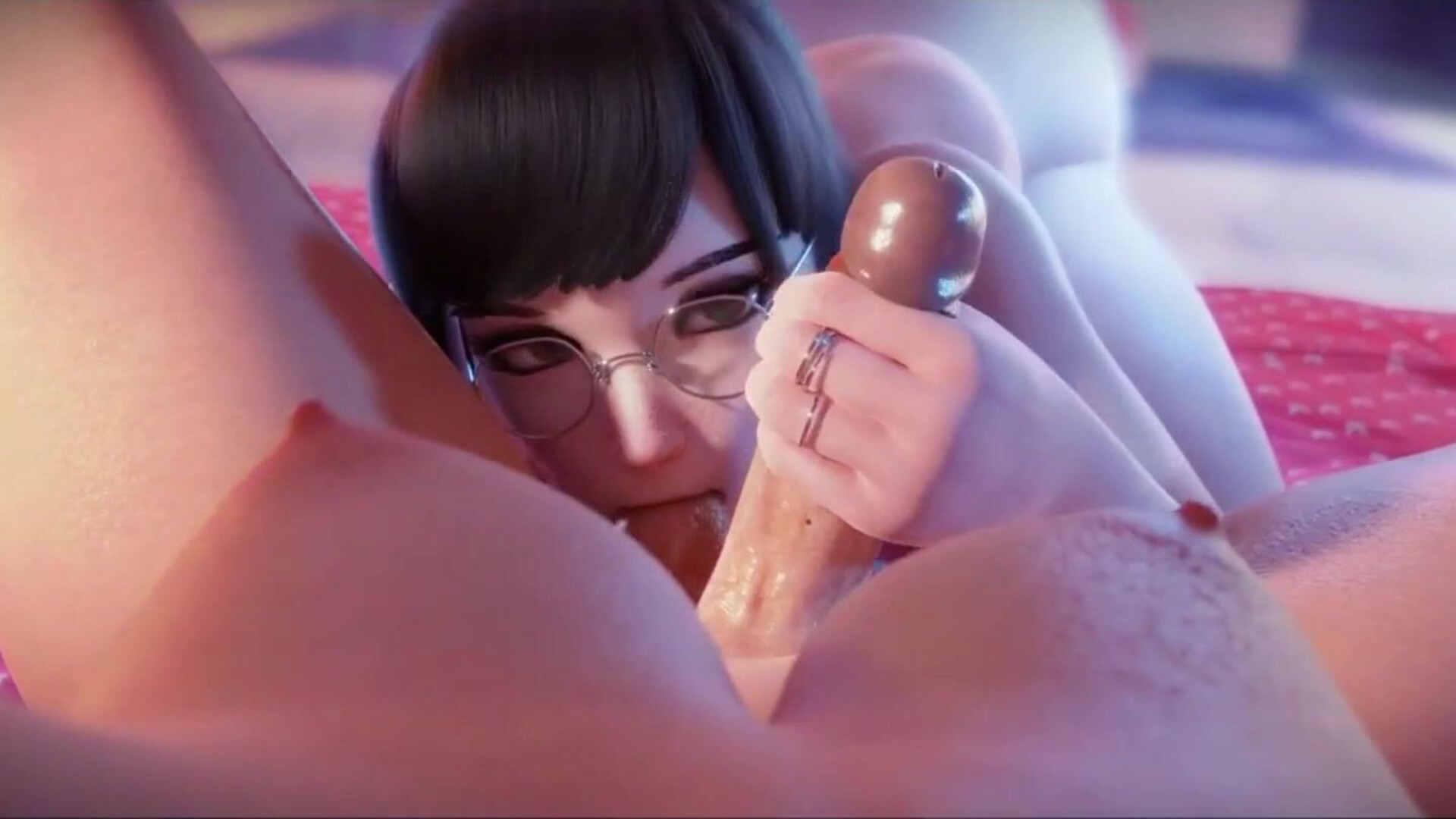 D.VA & Bridgette Compilation - hentai