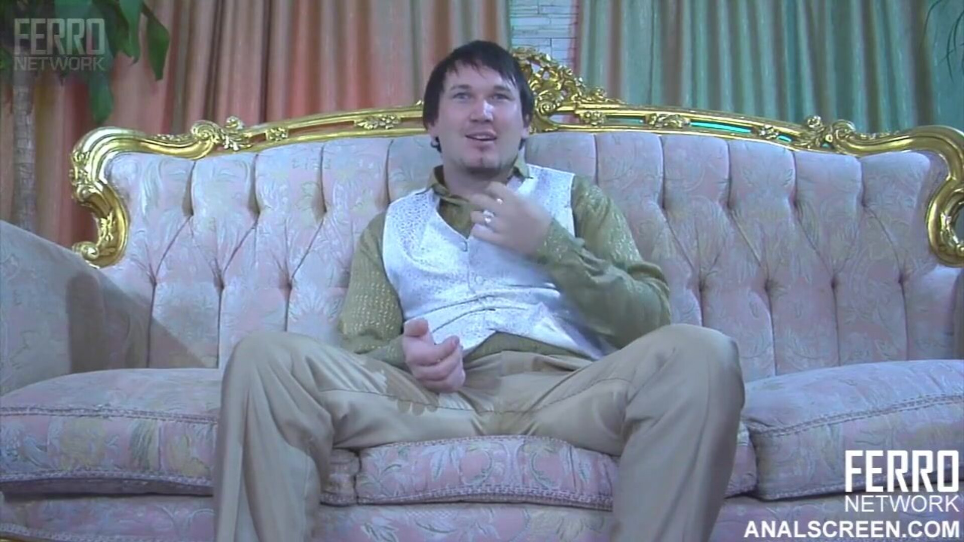 Denis Wants To Be Fucked In The Ass At First Date - anal - assfuck - blonde - blonde anal - buttfuck - couch - couch anal - cumshot - denis - denis anal