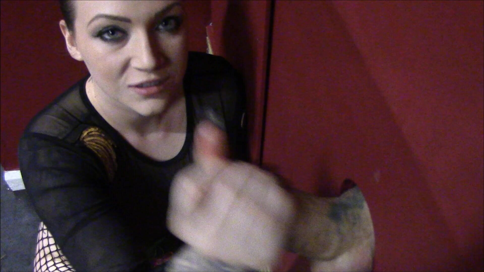 HarmonyReigns Knock For Cock Glory Hole Fun - milf - big ass - big tits