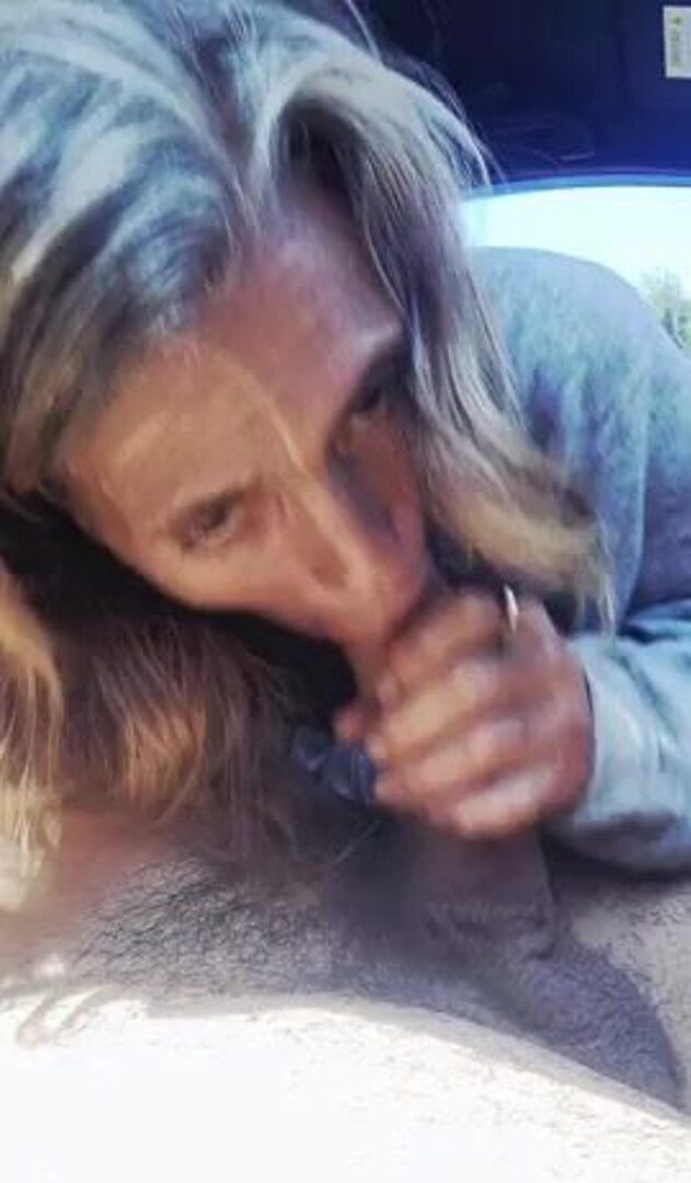 Homeless mature cocksucking cumslut 2 - cocksucking - asslicking - deepthroat - bbc - granny