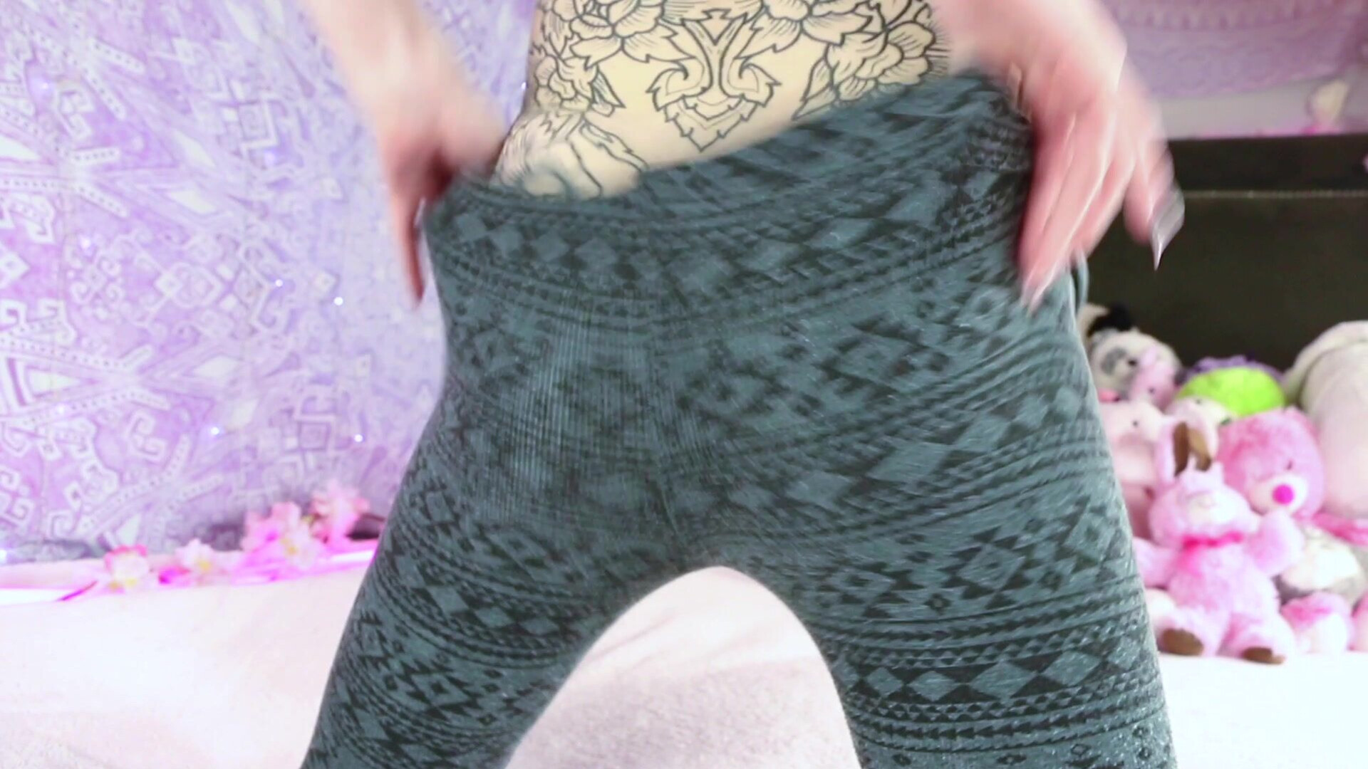 Kiittenymph Twerking Amp Dildo Fucking - cosplay - big tits - pov