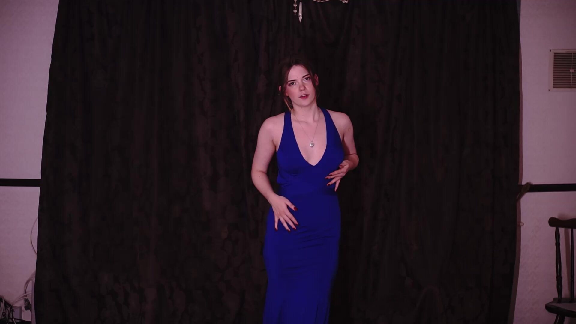 Longhairluna Posh British Exotic Dancer Burlesque Bts - petite - solo - amateur