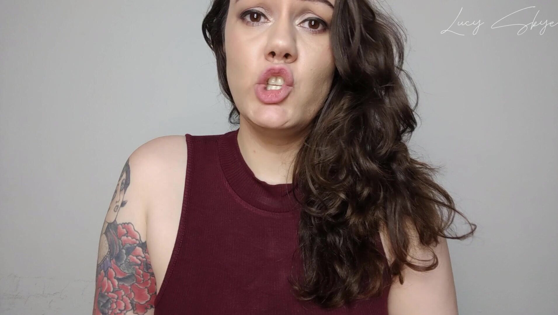 Lucy Skye Positive Encouragement For Fags - solo - amateur - fetish