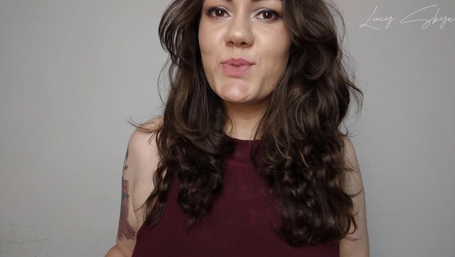 Lucy Skye Positive Encouragement For Fags - solo - amateur - fetish