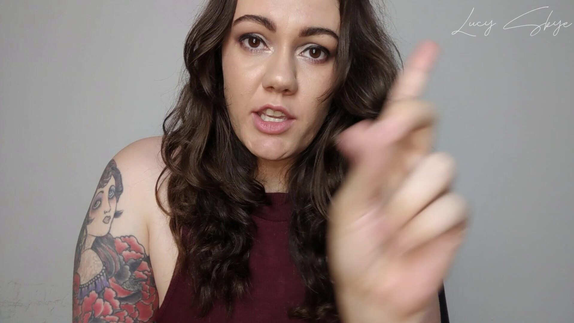 Lucy Skye Positive Encouragement For Fags - solo - amateur - fetish