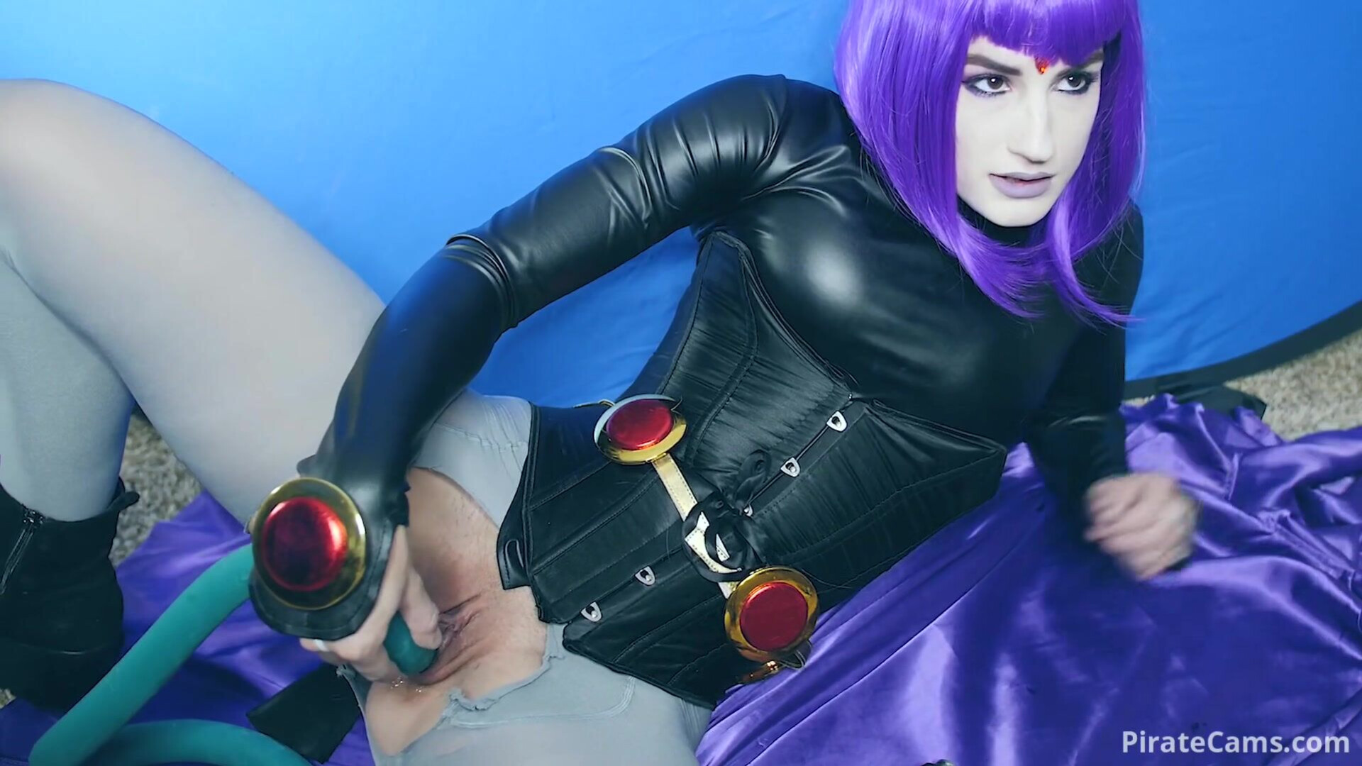 Mia Rand Raven Gets Fucked by Tentacles - toys - amateur - solo